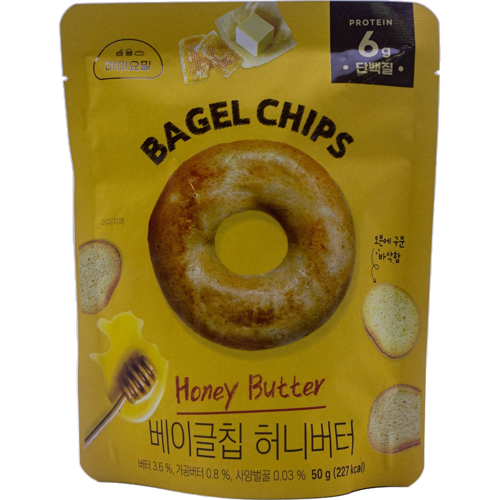 에르코스 야미요밀 베이글칩 허니버터 50g
