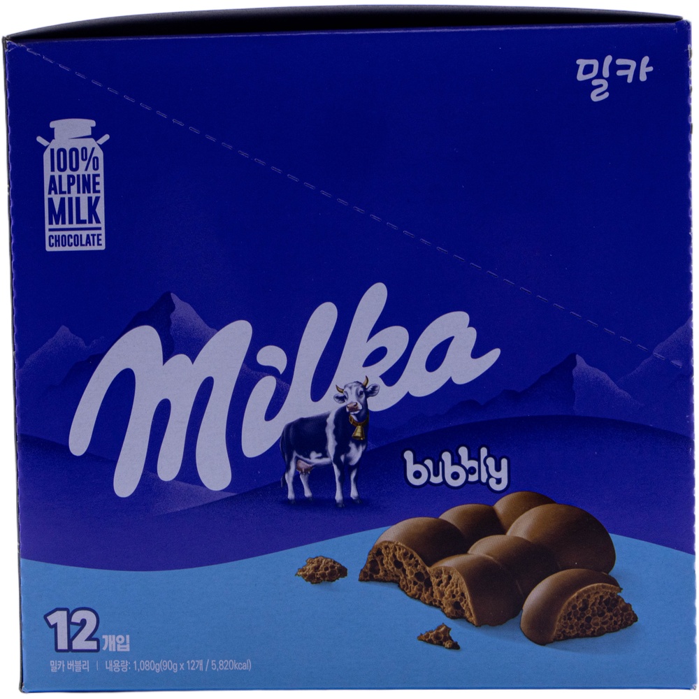 밀카 버블리 90g