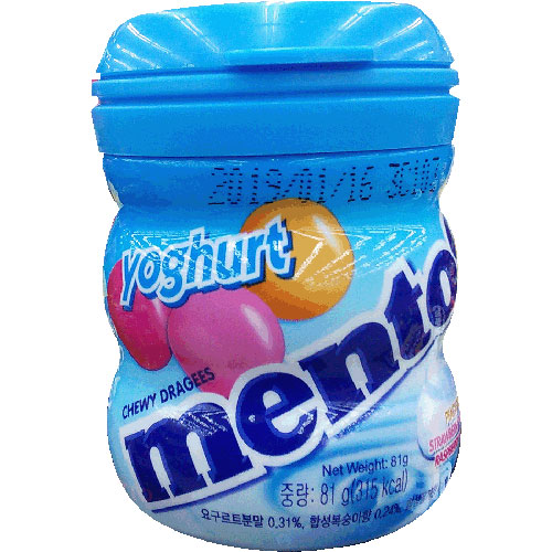 멘토스 요구르트맛 81g