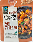청정원 바로잇 안주야 간장도가니스지 150g