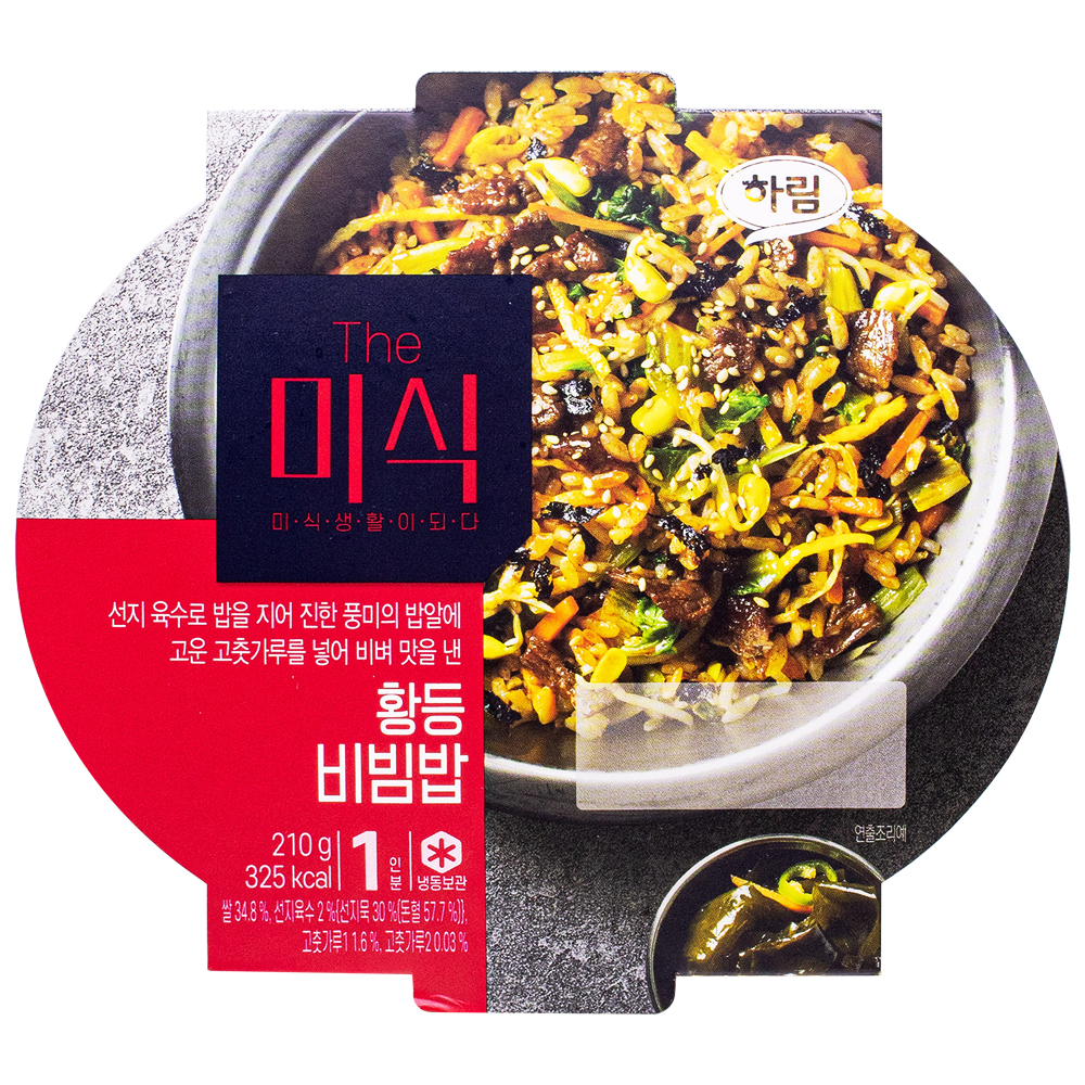 하림 더 미식 황등 비빔밥 210g