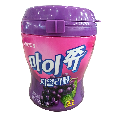 크라운 마이쮸 자일리톨 포도 110g