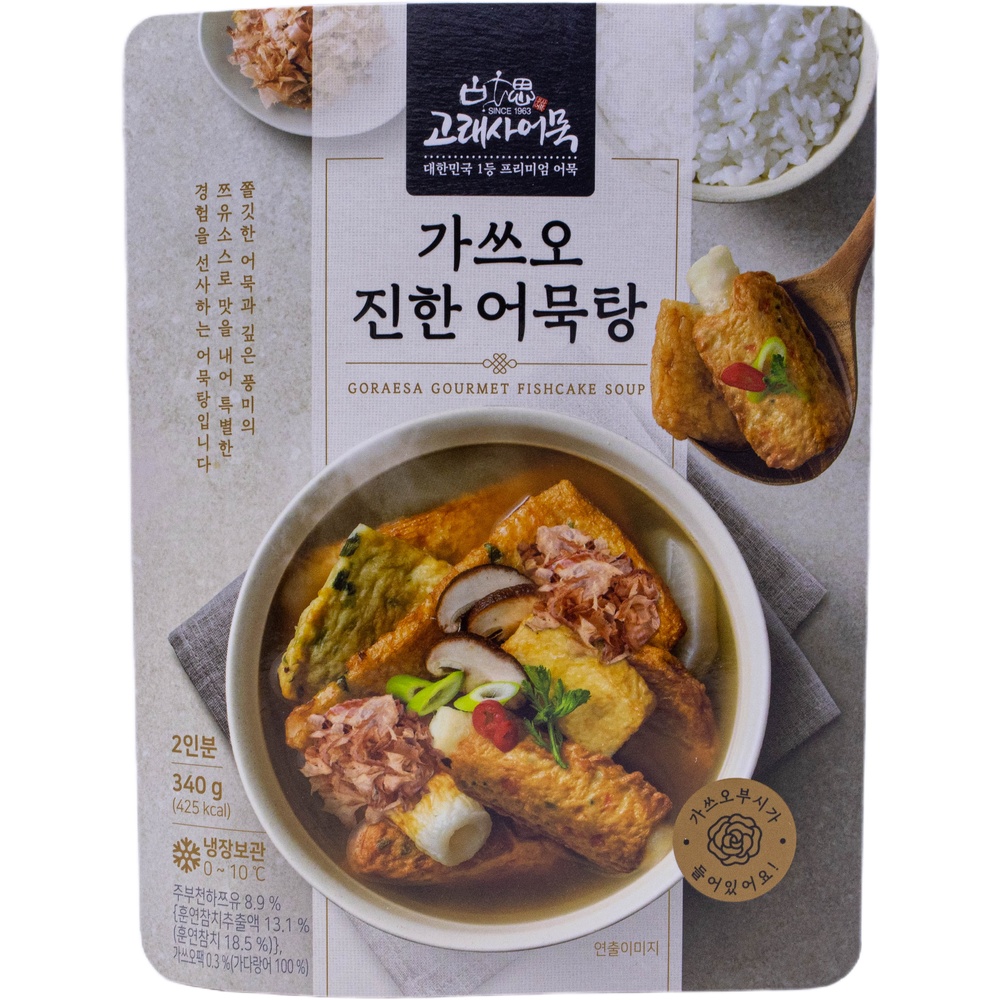 고래사어묵 가쓰오 진한 어묵탕 340g
