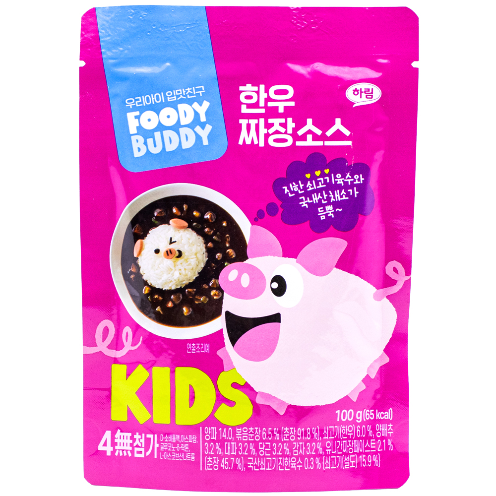 하림 푸디버디 한우 짜장소스 100g