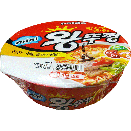 팔도 미니왕뚜껑 80g