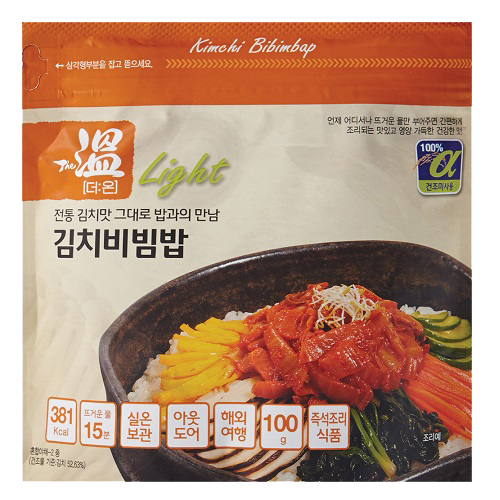 더온 김치비빔밥 라이트 100g