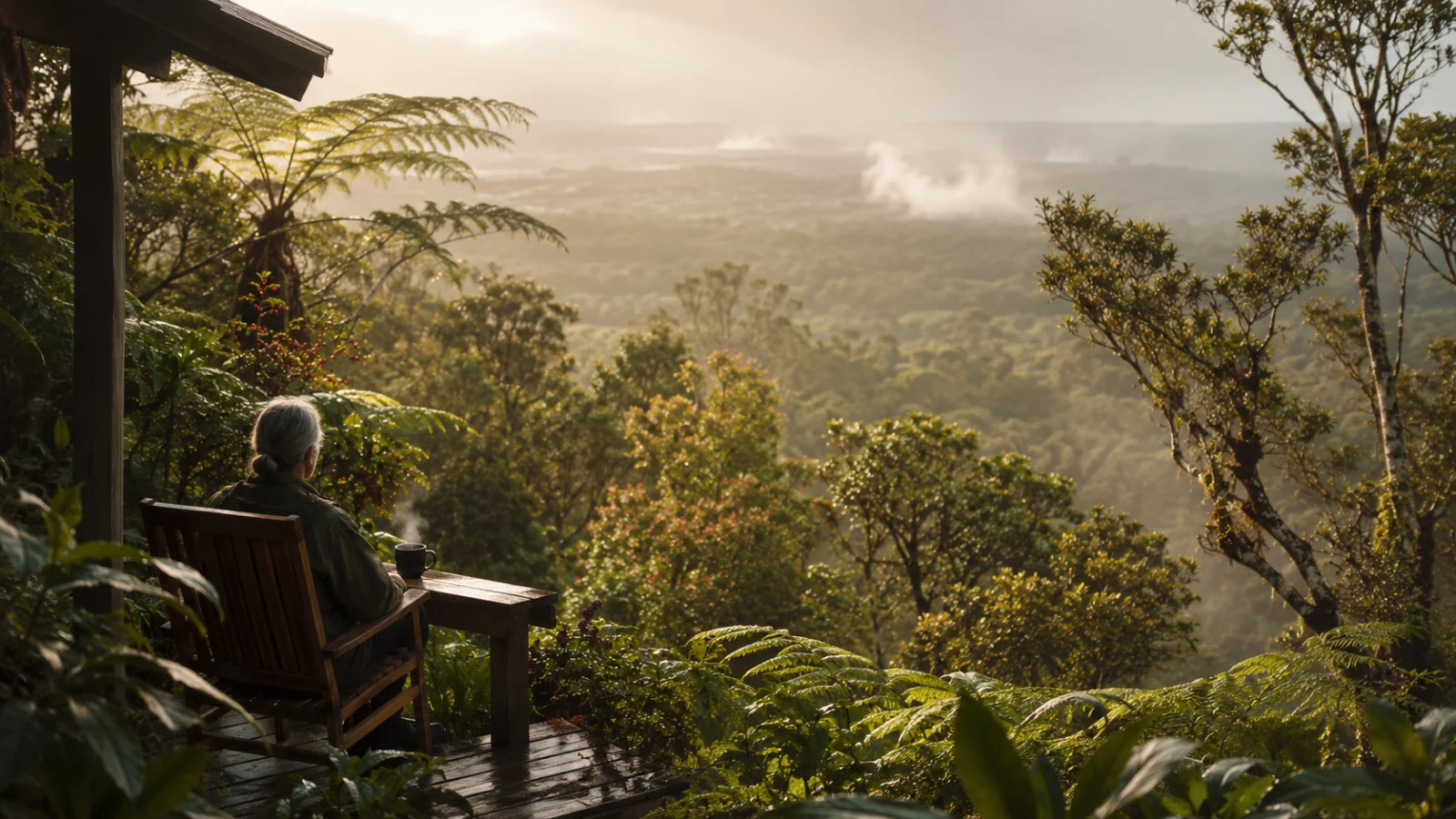 Mindfulness in a Hawaiian Rainforest: My Retreat Near Kīlauea Volcano