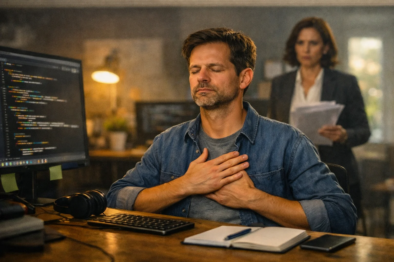 How to Calm Anxiety at Work with Quick Grounding Techniques
