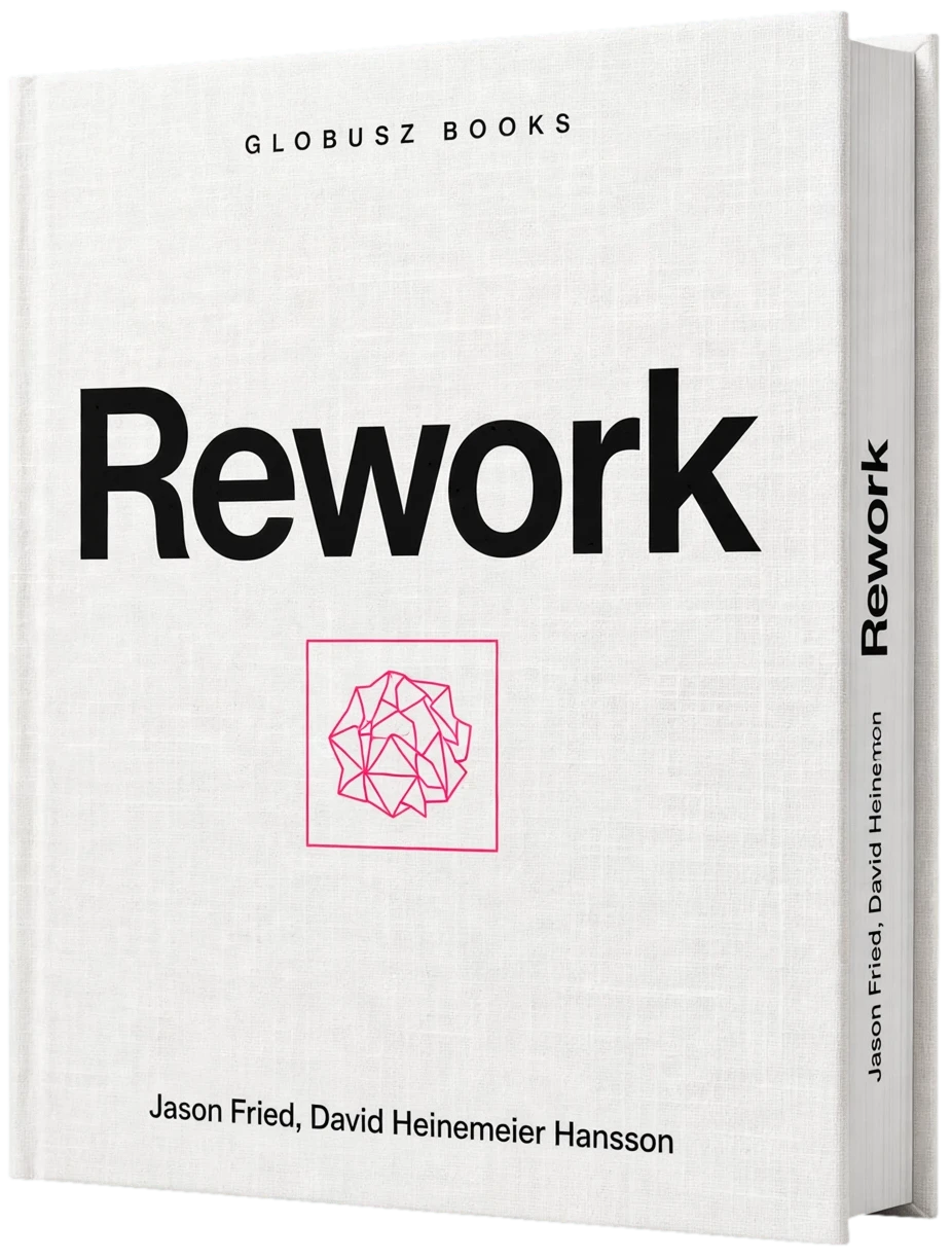 Cover of Rework by Jason Fried, David Heinemeier Hansson