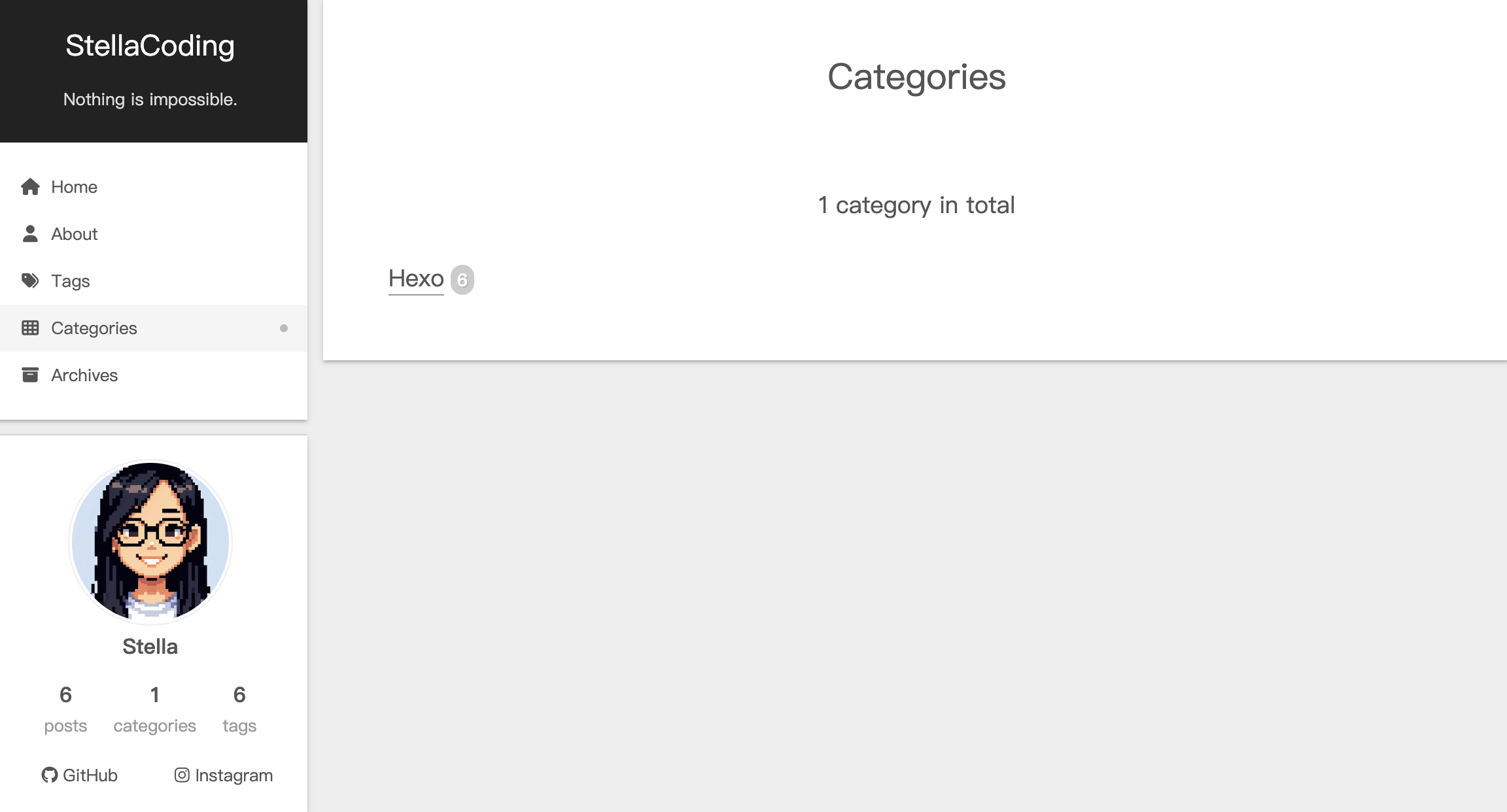 NexT-Categories