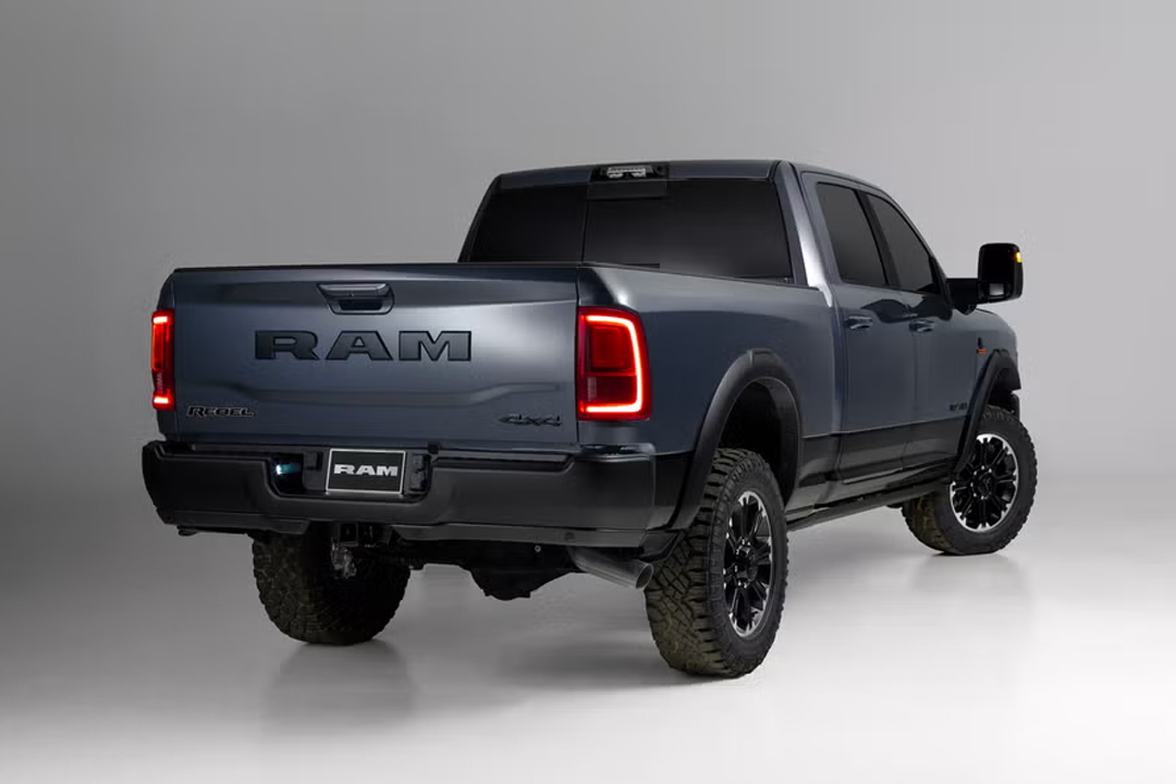 Vue Arrière du RAM Heavy Duty 2025, nouvellement sortie