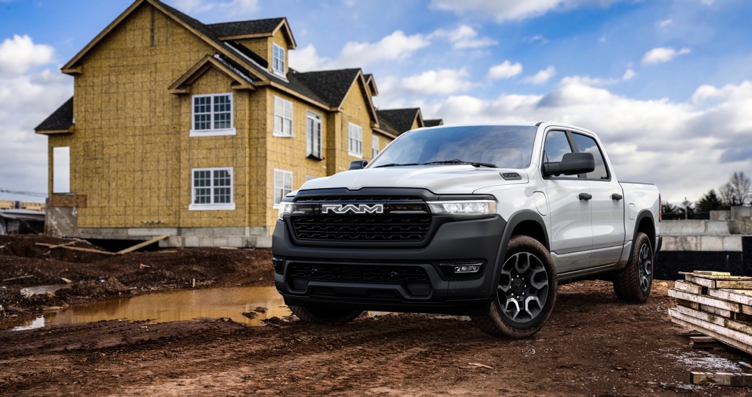 Le RAMCHARGER 2025 sur un chantier de construction.