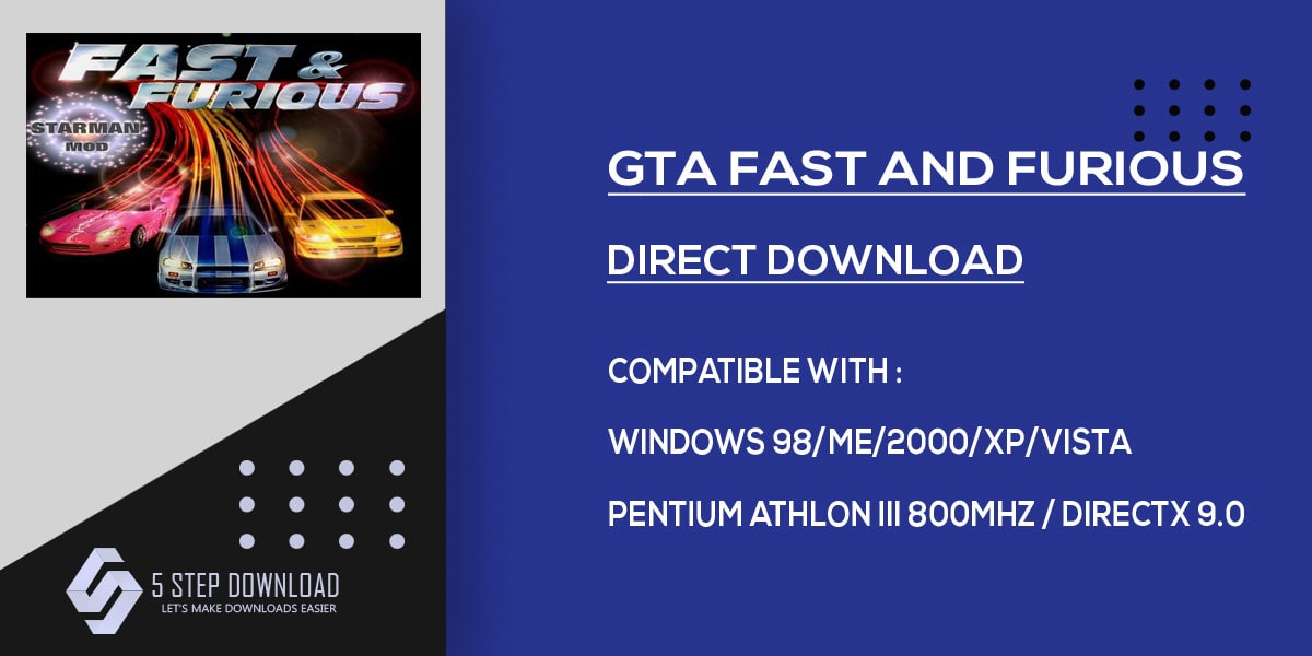 Download Free & Secure Gta Fast And Furious Latest Pc Game