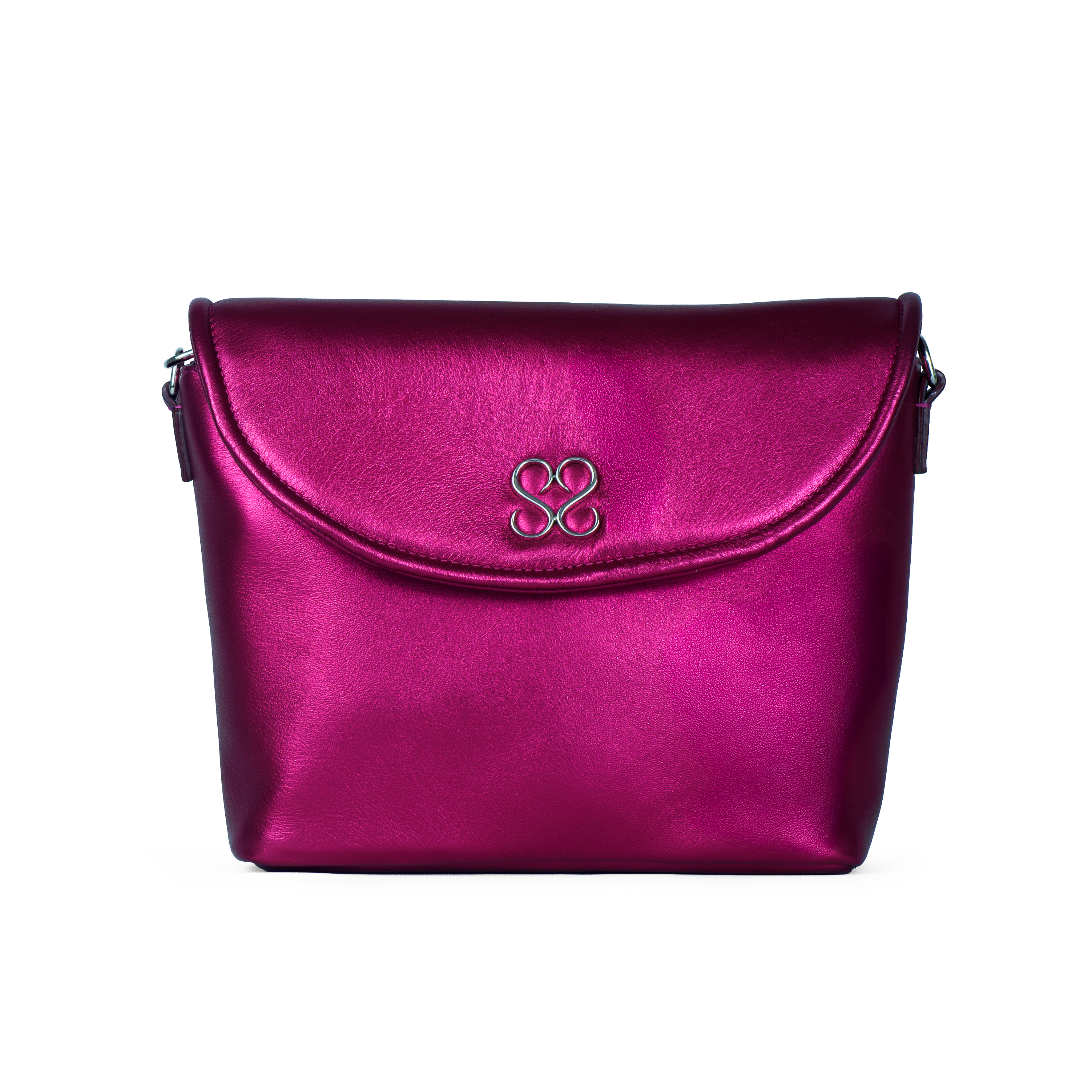 Avalyn Clutch in Raspberry