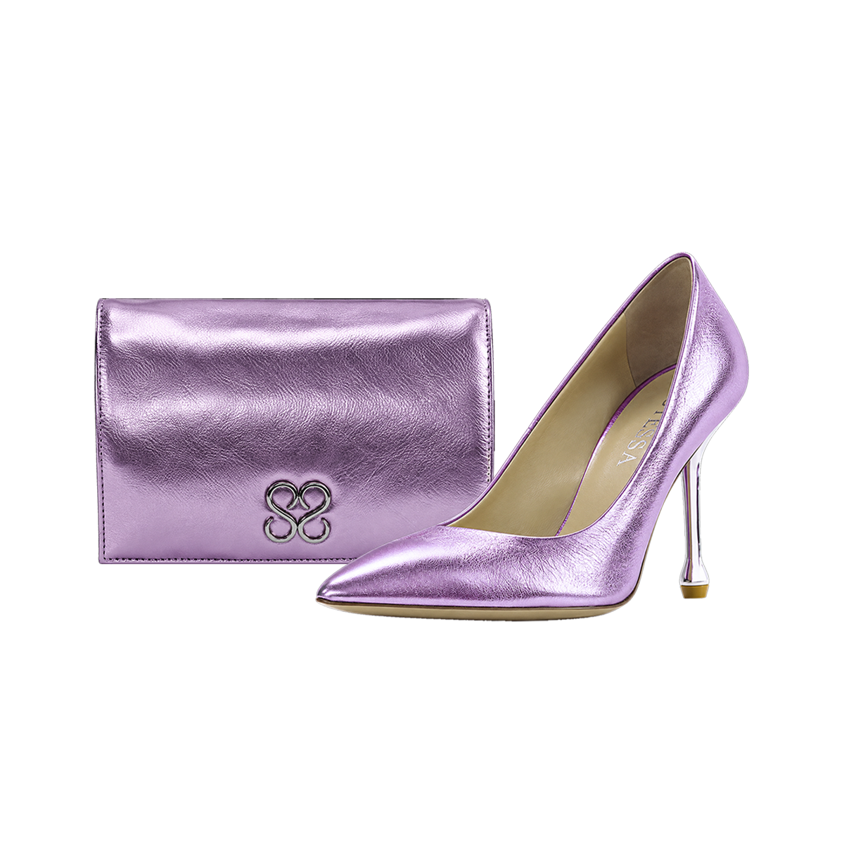 Molly Luxe Corsage Pink Set