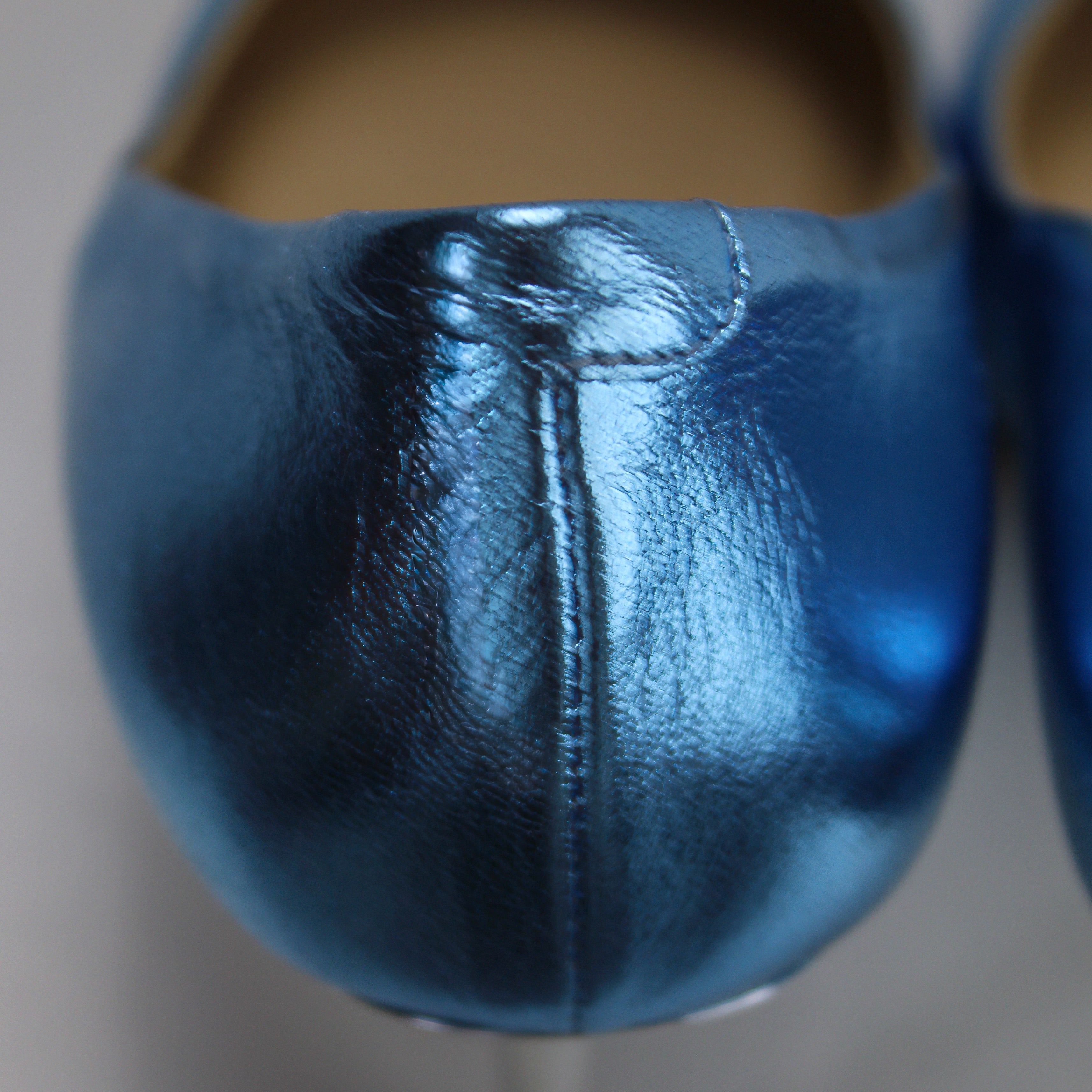Molly Luxe Stiletto Pump in Adriatic Blue