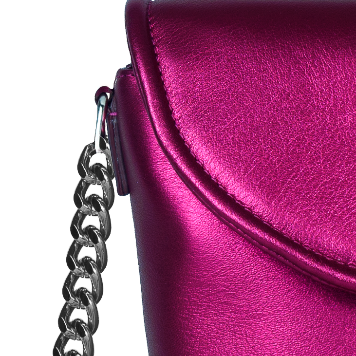 Avalyn Clutch in Raspberry