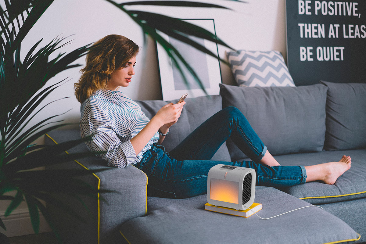 The Nordic Hygge AirChill Personal Evaporative Cooler 