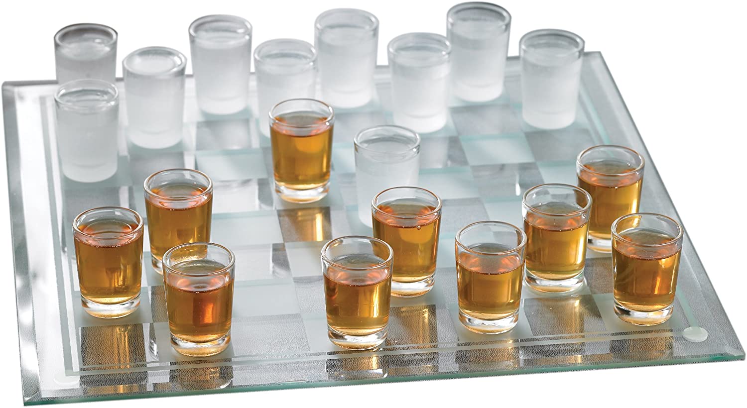 Crystal Clear Checkers Shot Drinking Game