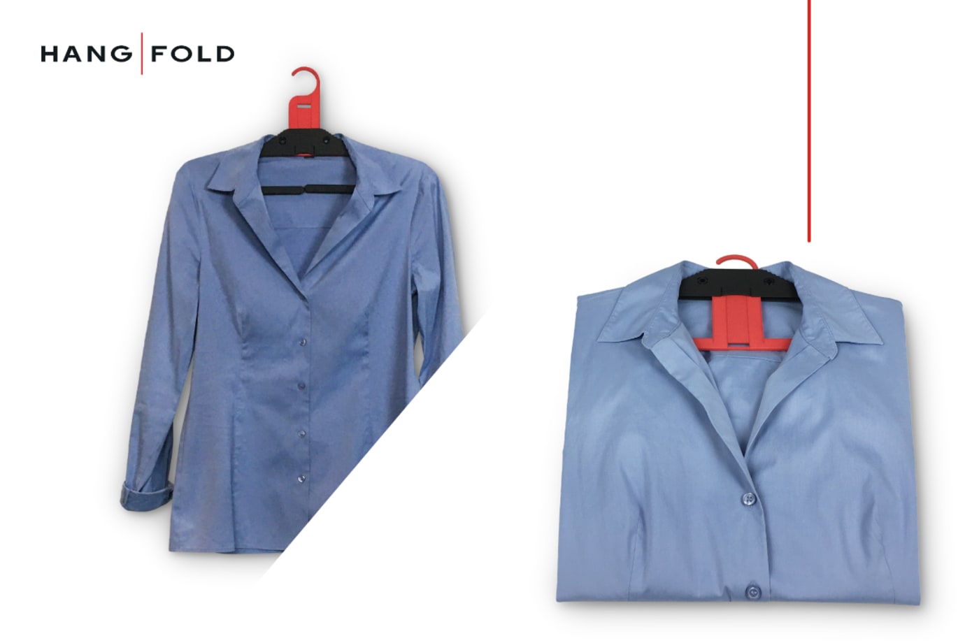 HangFold - Your Travel Partner (plastic clothes hangers)