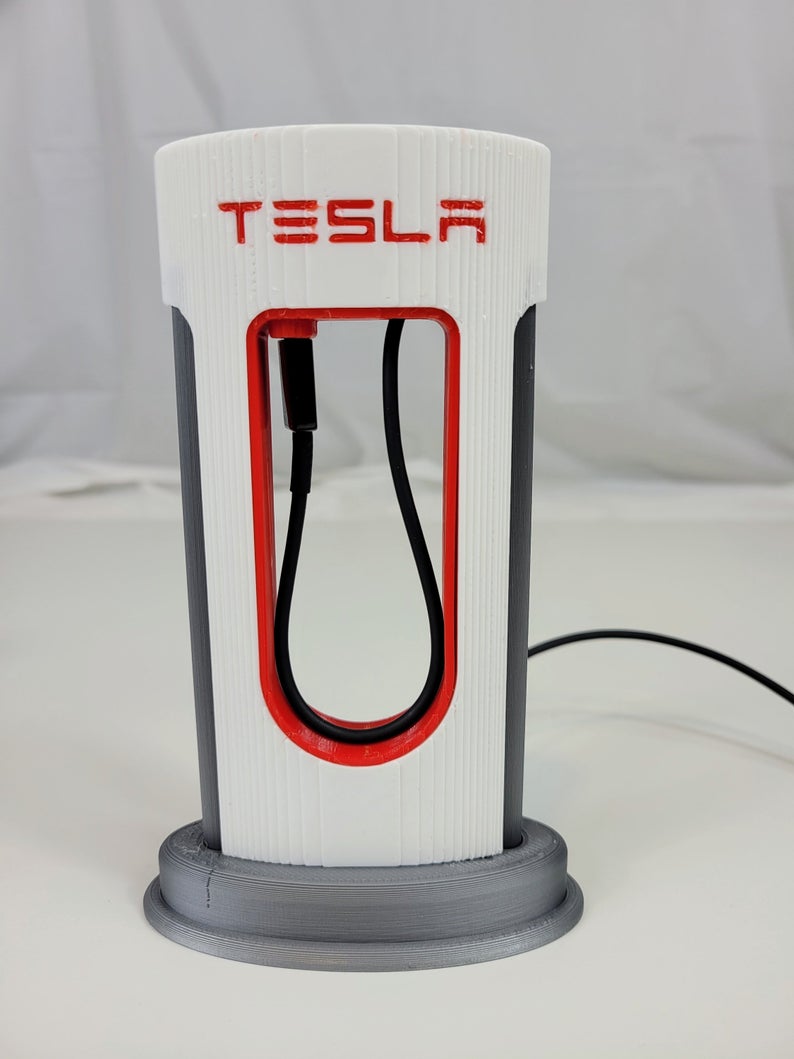 Tesla Charging Station For Your Desktop 