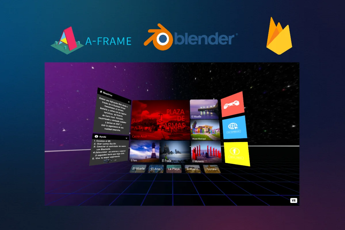 Experiencias de Realidad Virtual en Museo de Cerro Azul en la Web