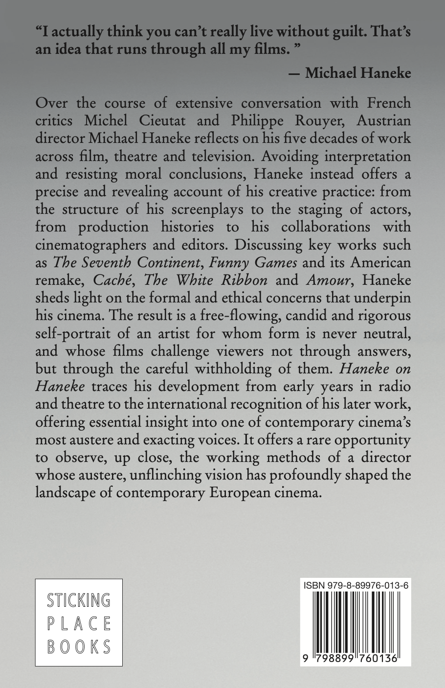 Haneke on Haneke - Thumbnail 2