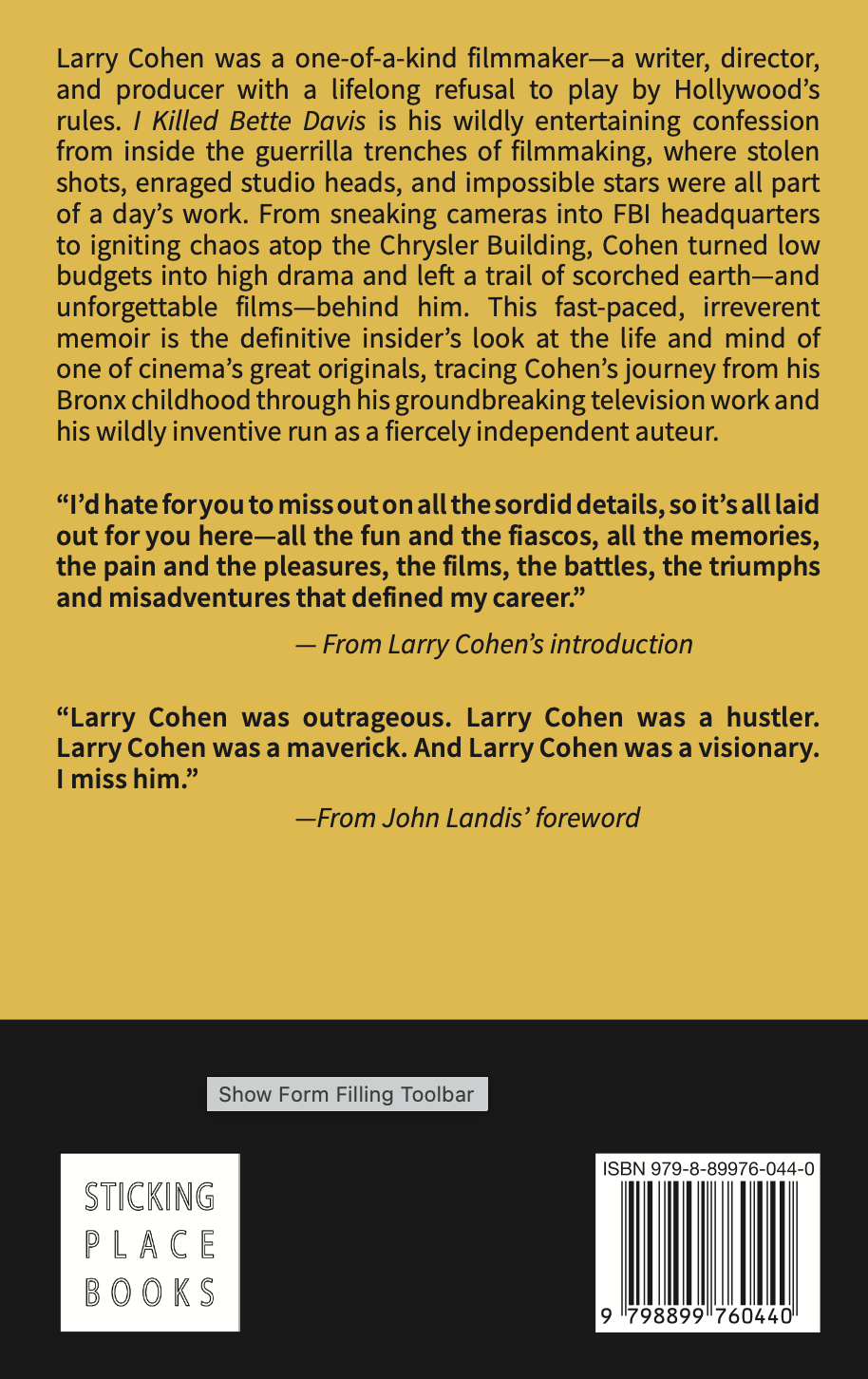 I Killed Bette Davis - Thumbnail 2