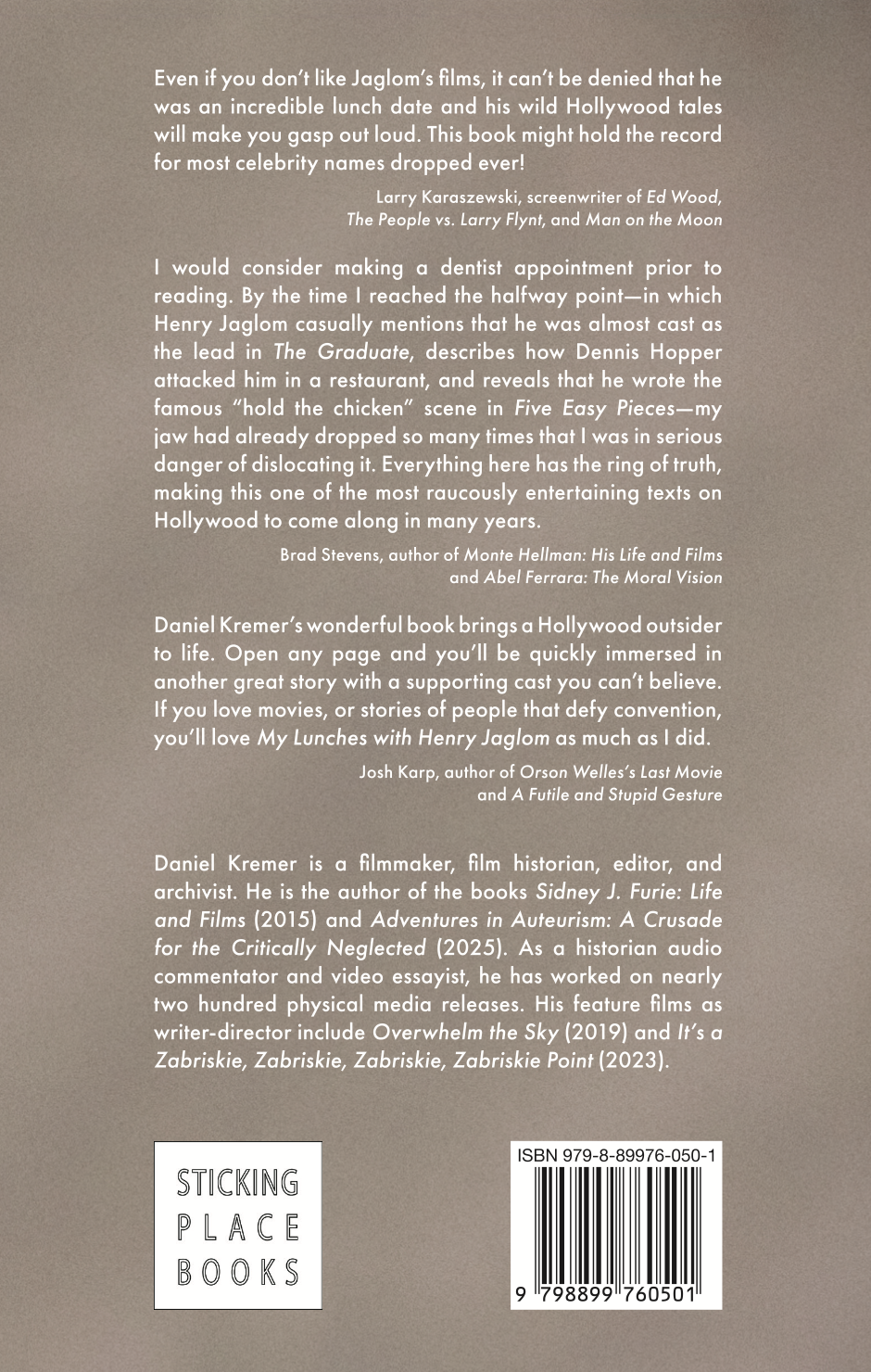 My Lunches with Henry Jaglom - Thumbnail 2