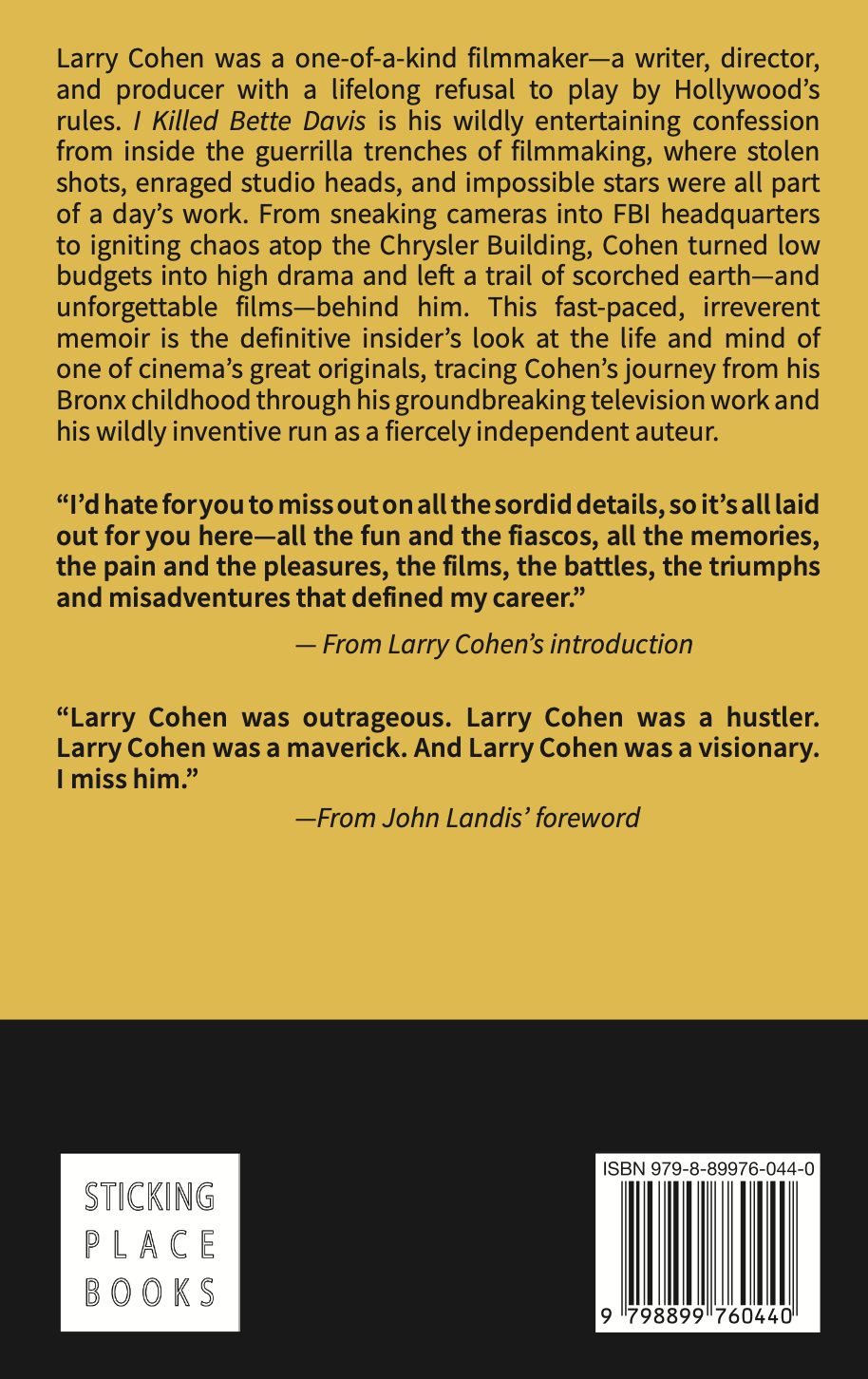 I Killed Bette Davis - Thumbnail 2