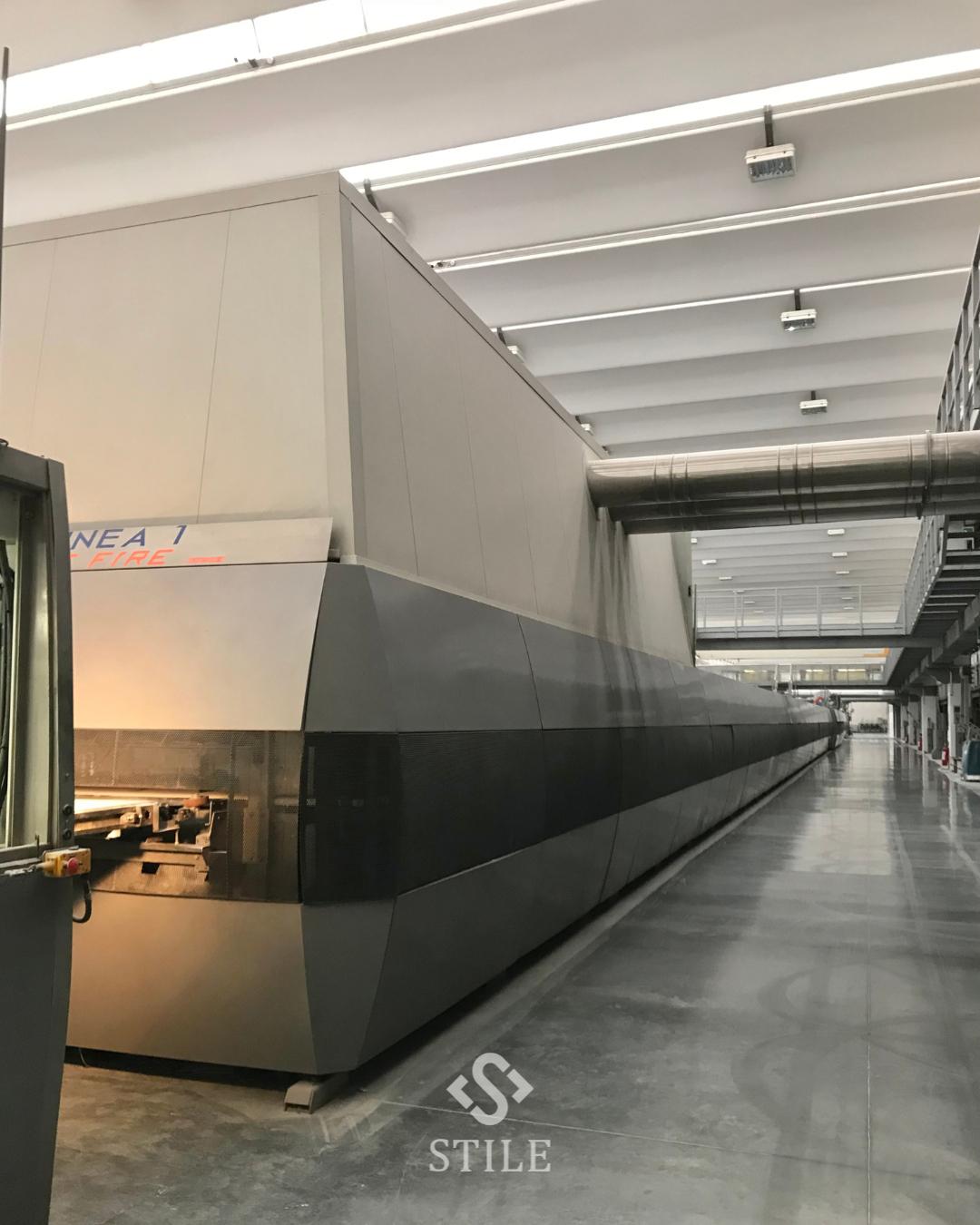 Laminam tile manufacturing factory