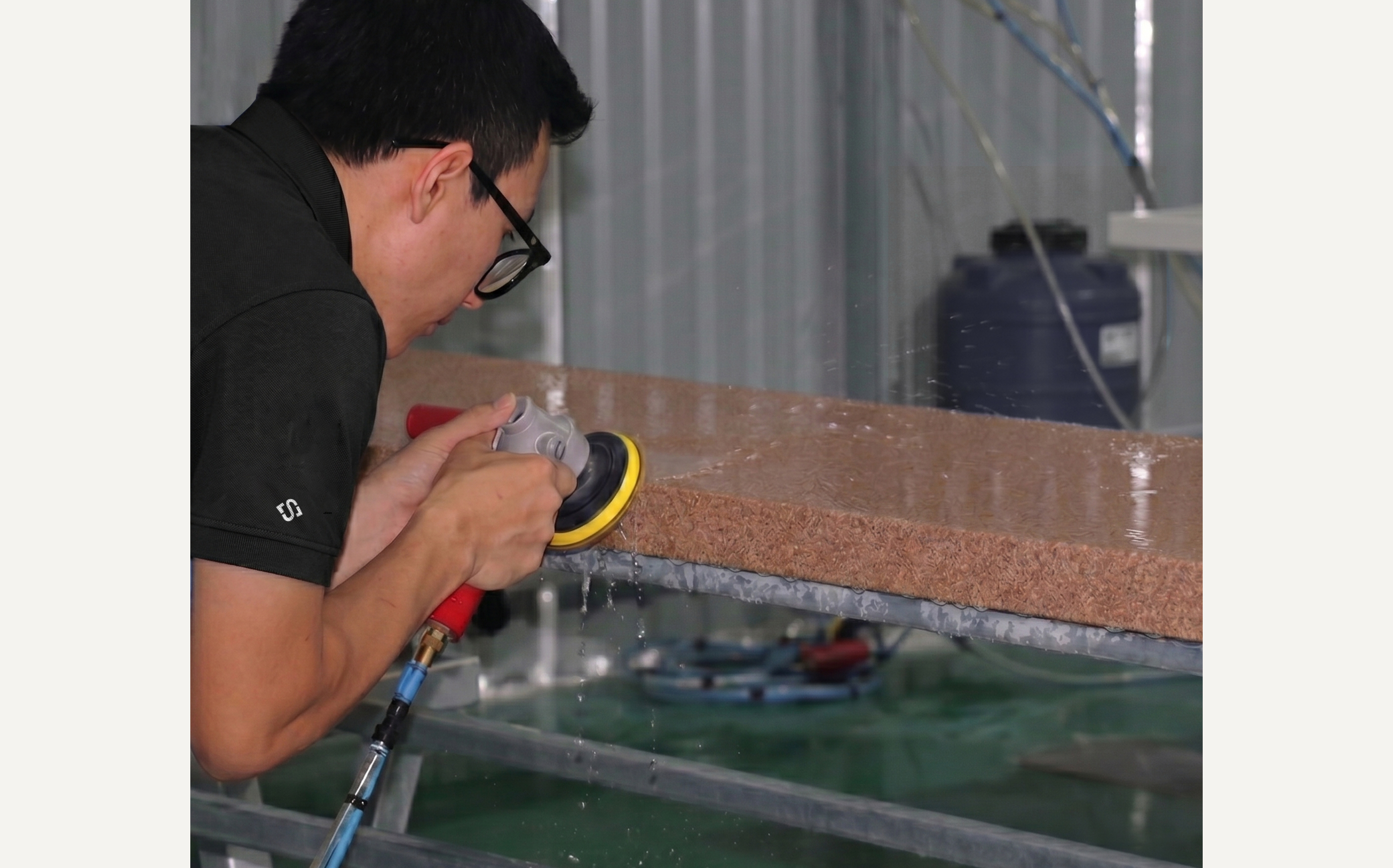 Meticulous edge-finishing process