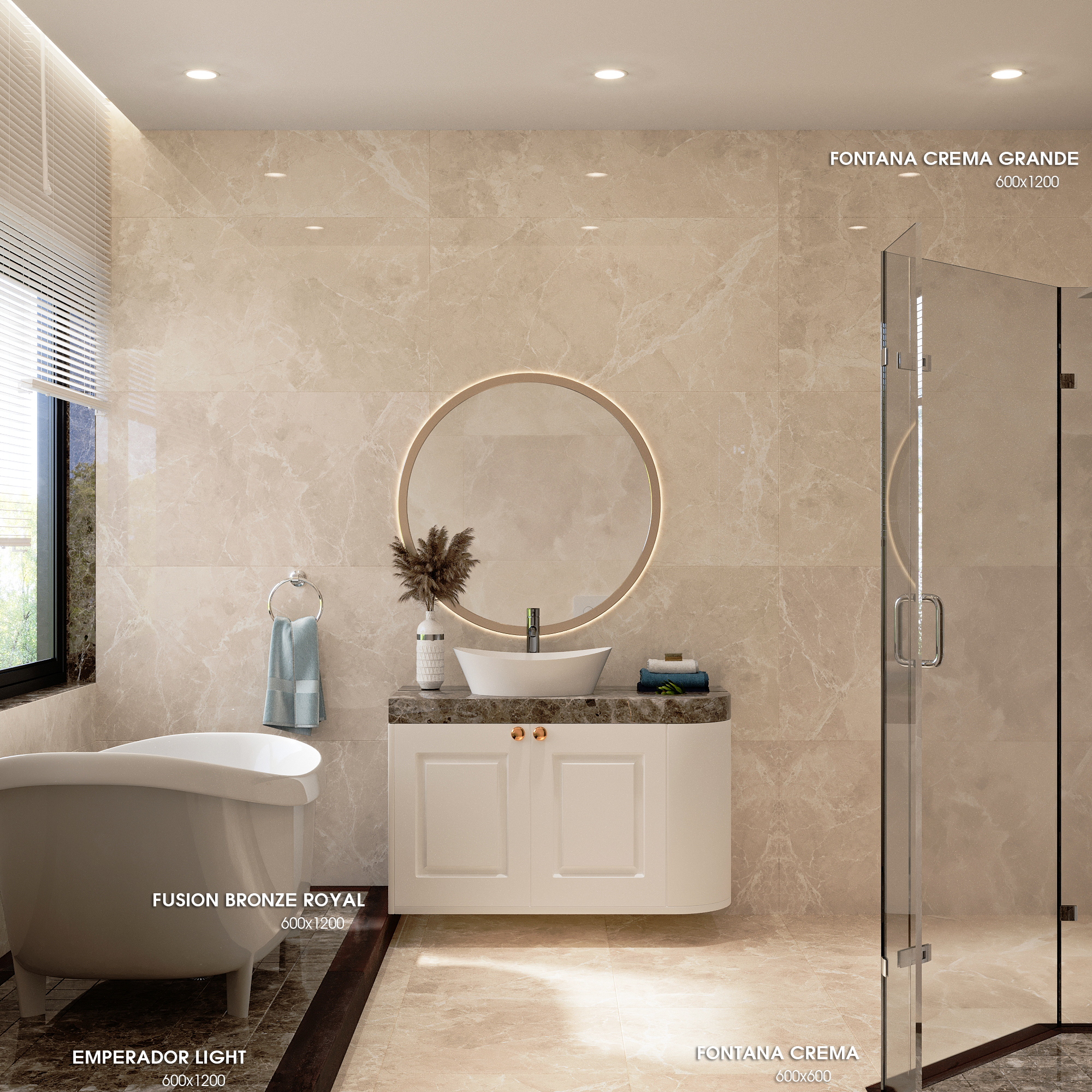 FONTANA CREMA GRANDE - POLISH 0612