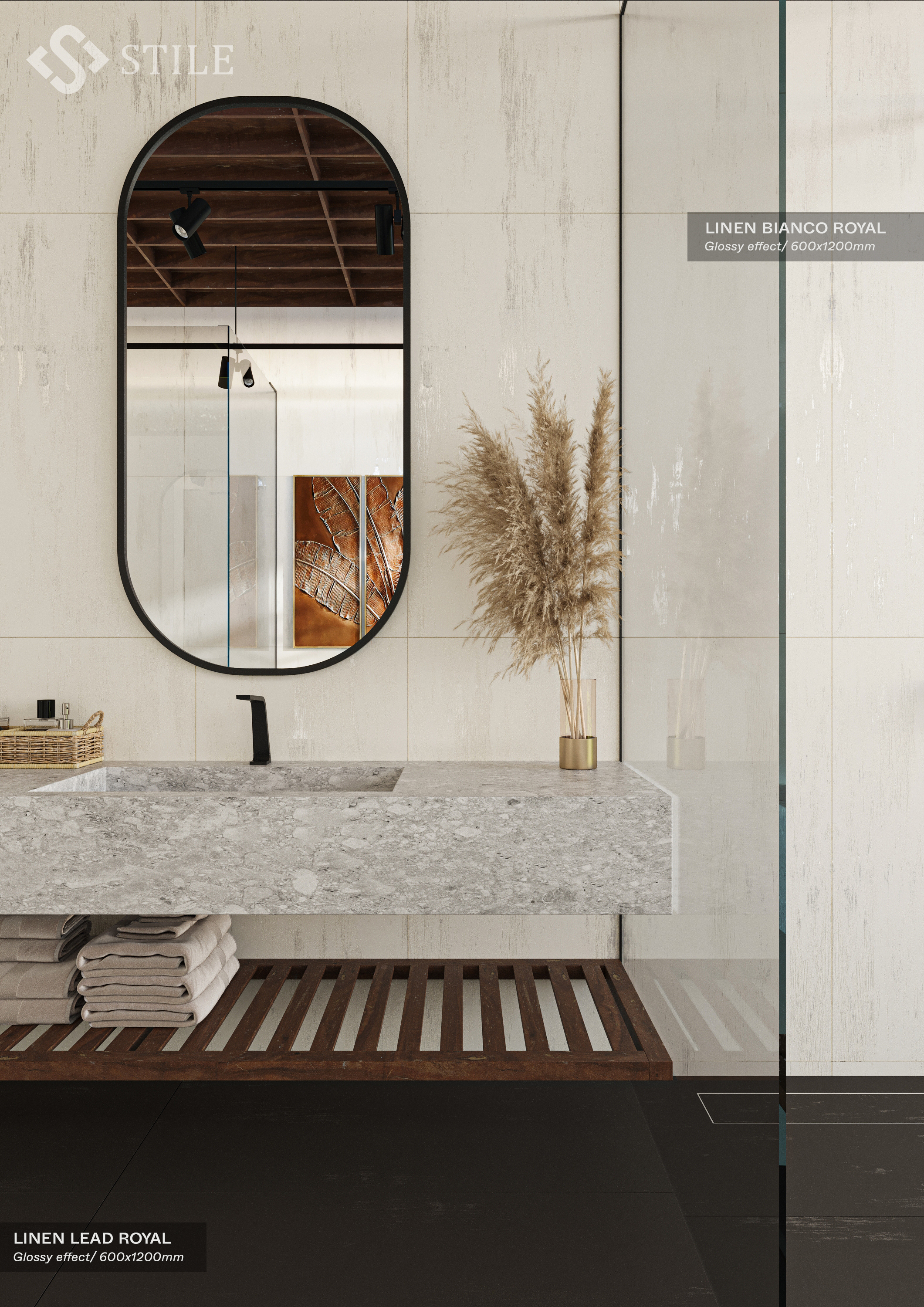 LINEN BIANCO ROYAL - GLOSSY EFFECT 0612