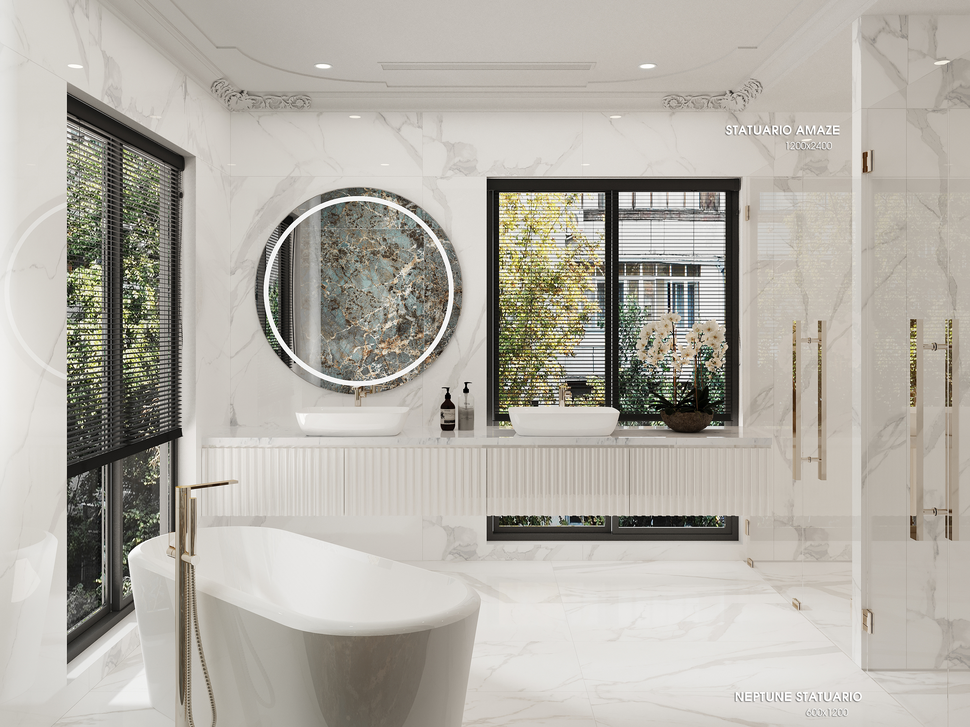 STATUARIO AMAZE - HIGH GLOSSY 1224