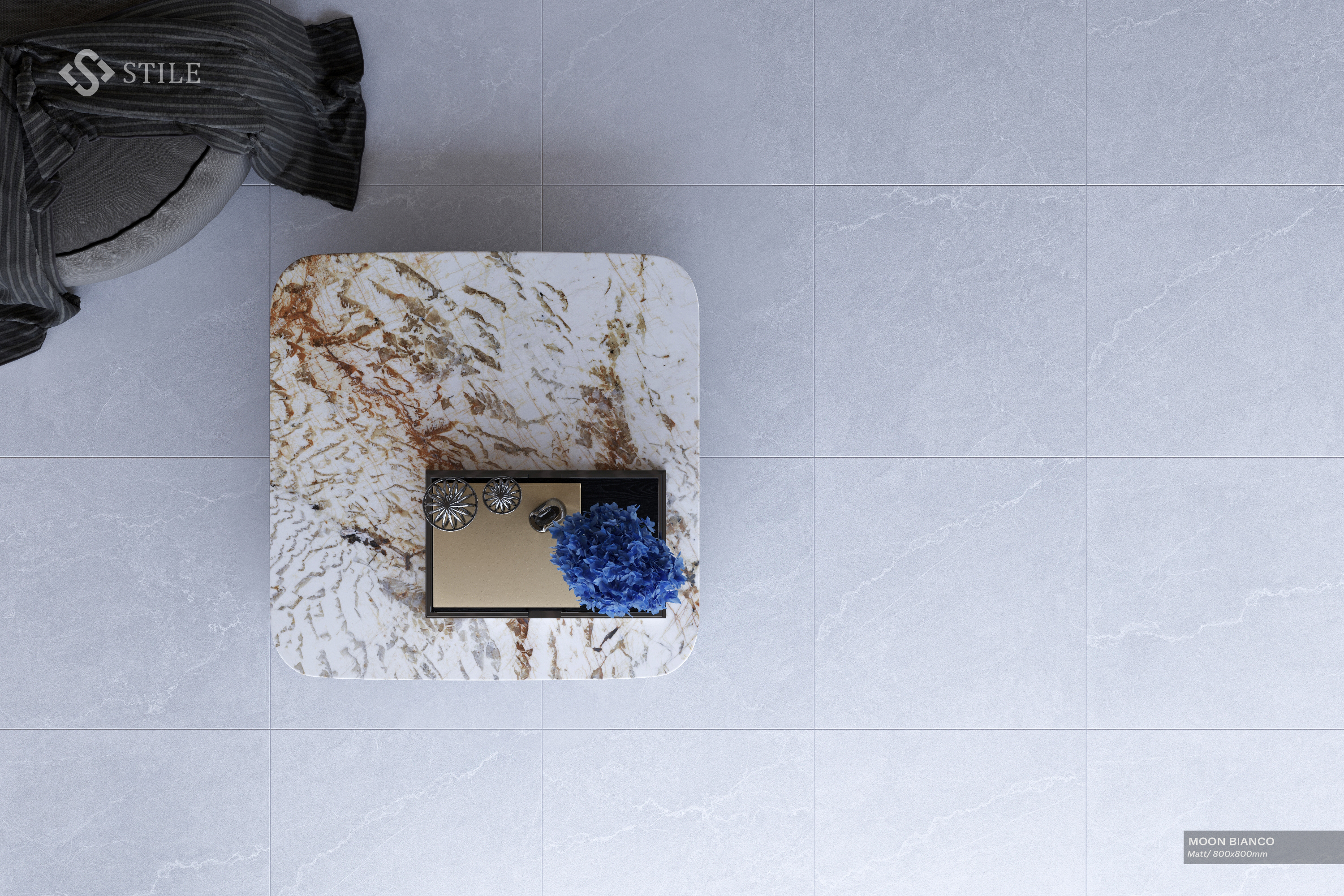 MOON BIANCO ROYAL - MATT 0808