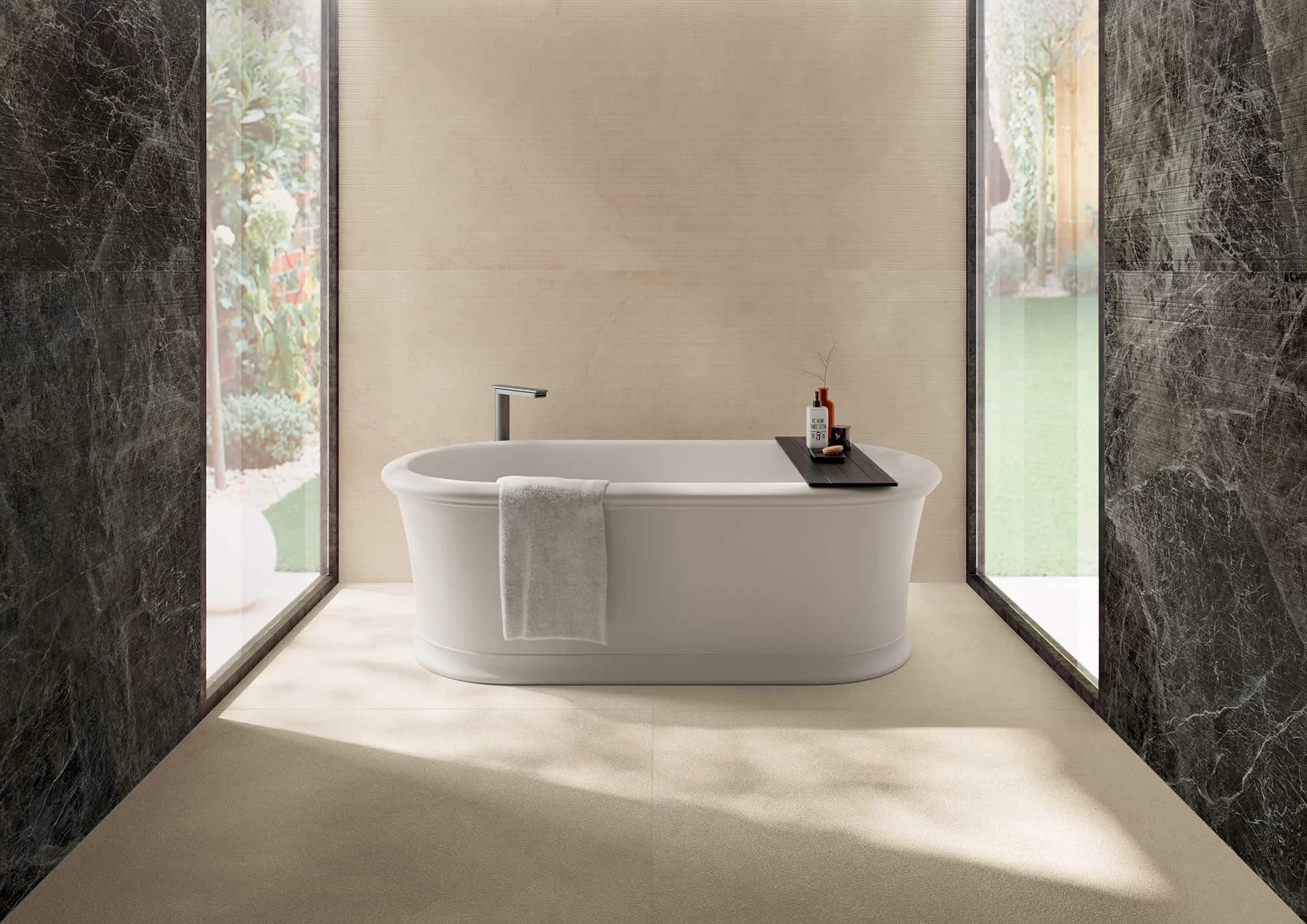 TEXTURE CREMA EUROPA - RIGATO 598X1198
