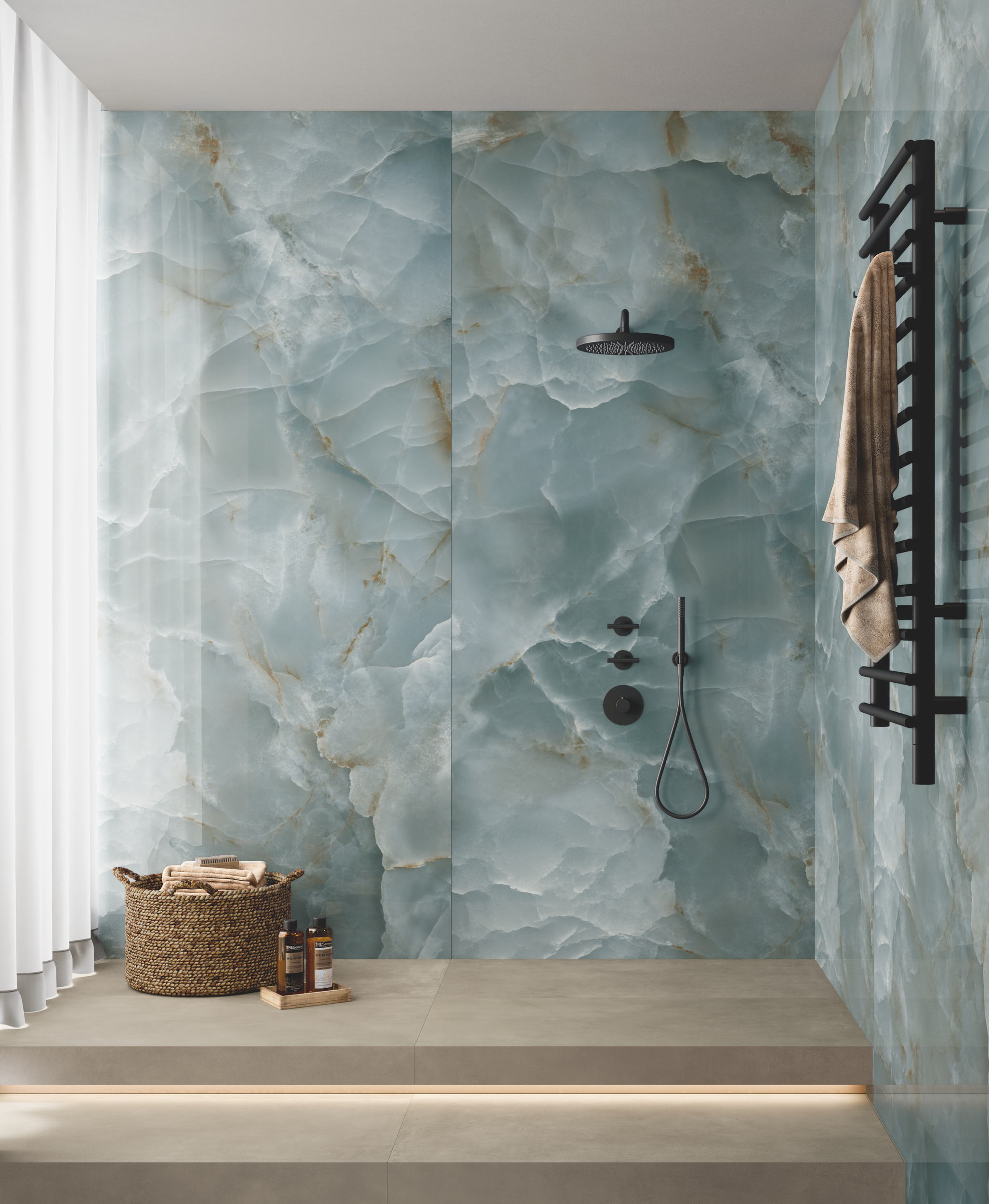 ONYX BLUE POLISHED CRYSTAL RET 120X278