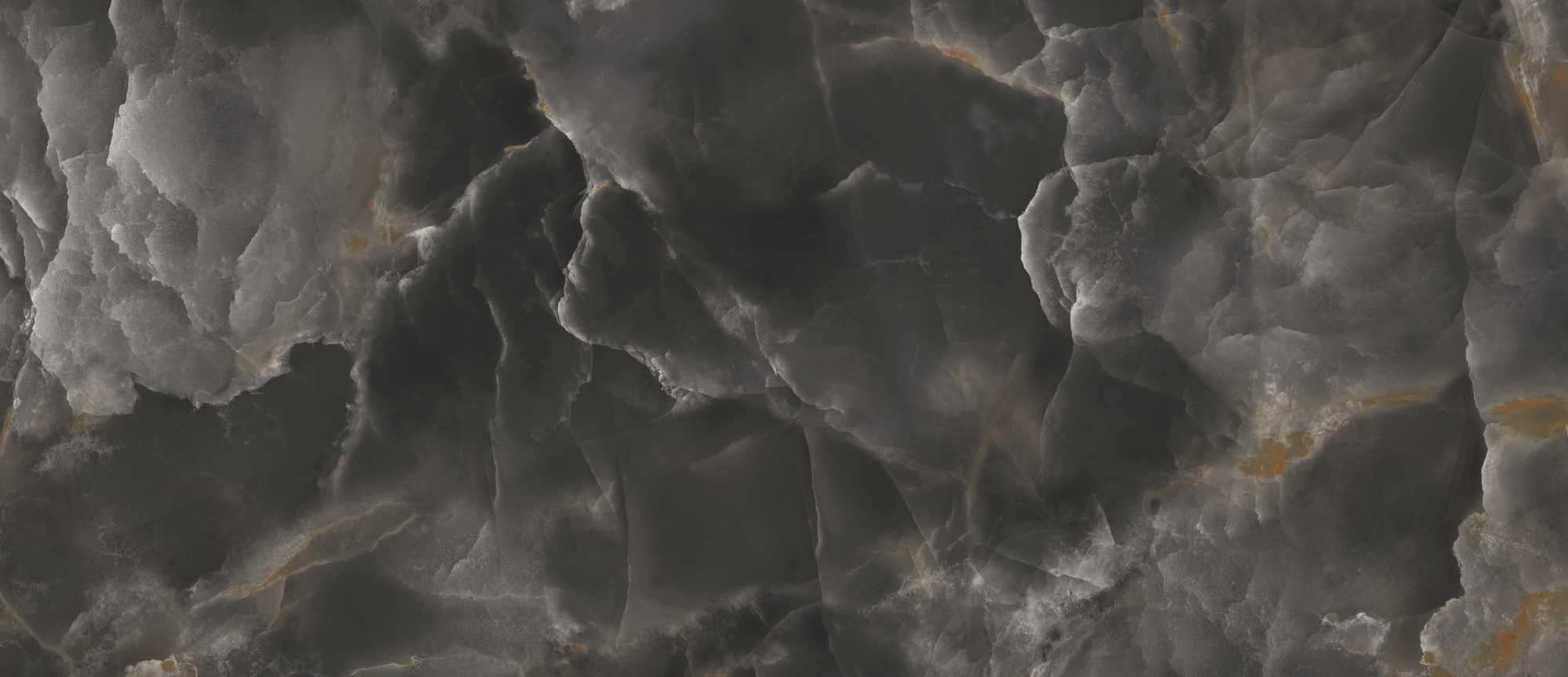 ONYX BLACK POLISHED CRYSTAL RET 120X278
