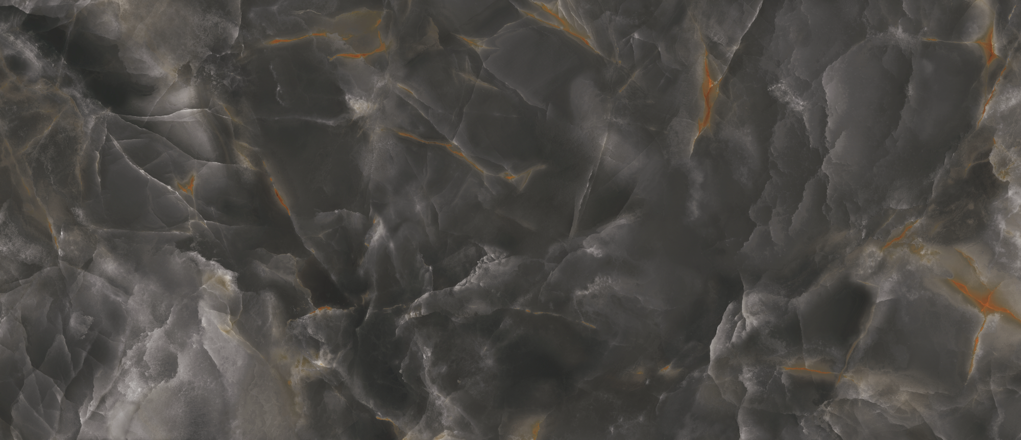 ONYX BLACK POLISHED CRYSTAL RET 120X278