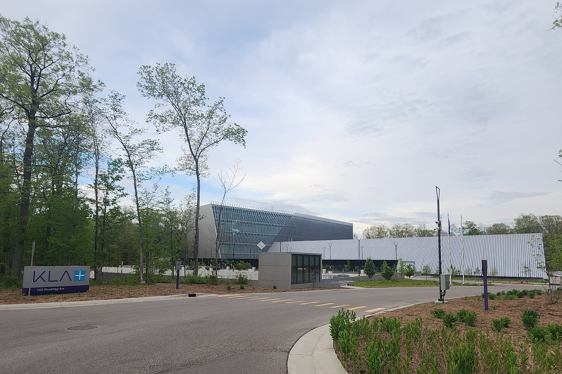 Street view of the KLA office in Ann Arbor Township, Michigan