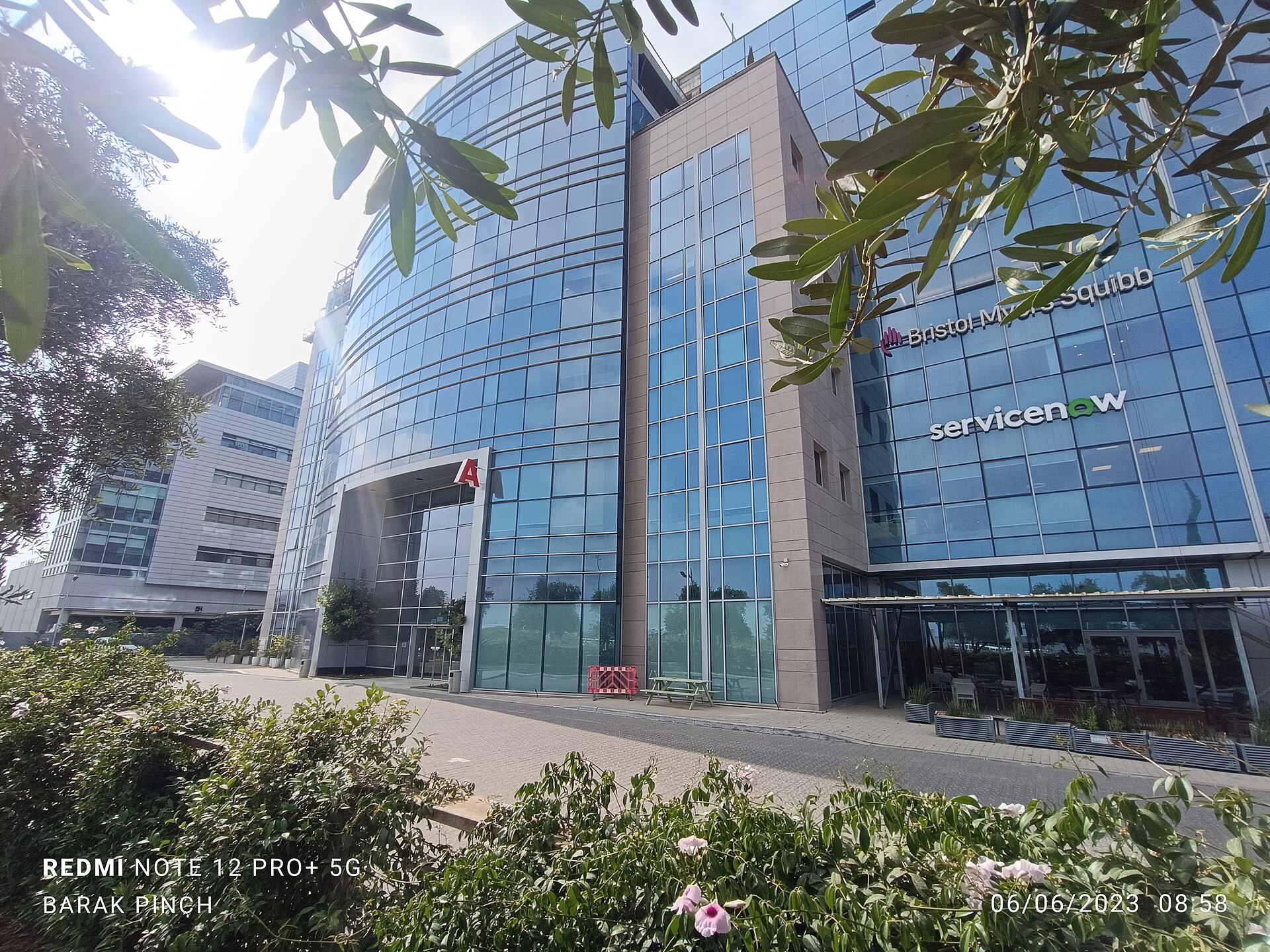 ServiceNow office building in Petah Tikva, Israel