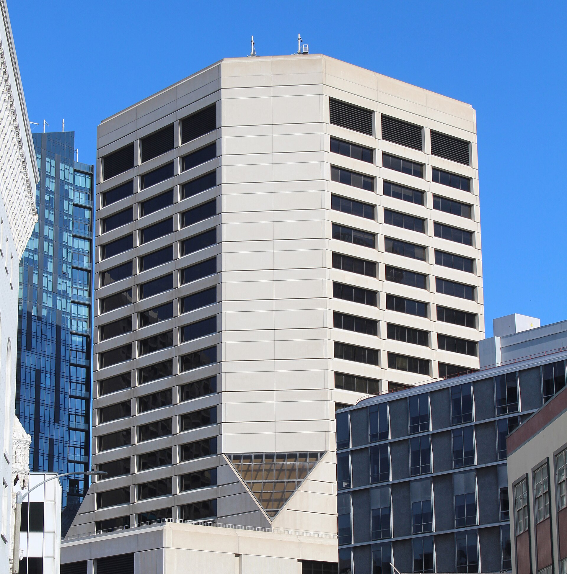 1455 Market Street building in San Francisco in an archive photograph