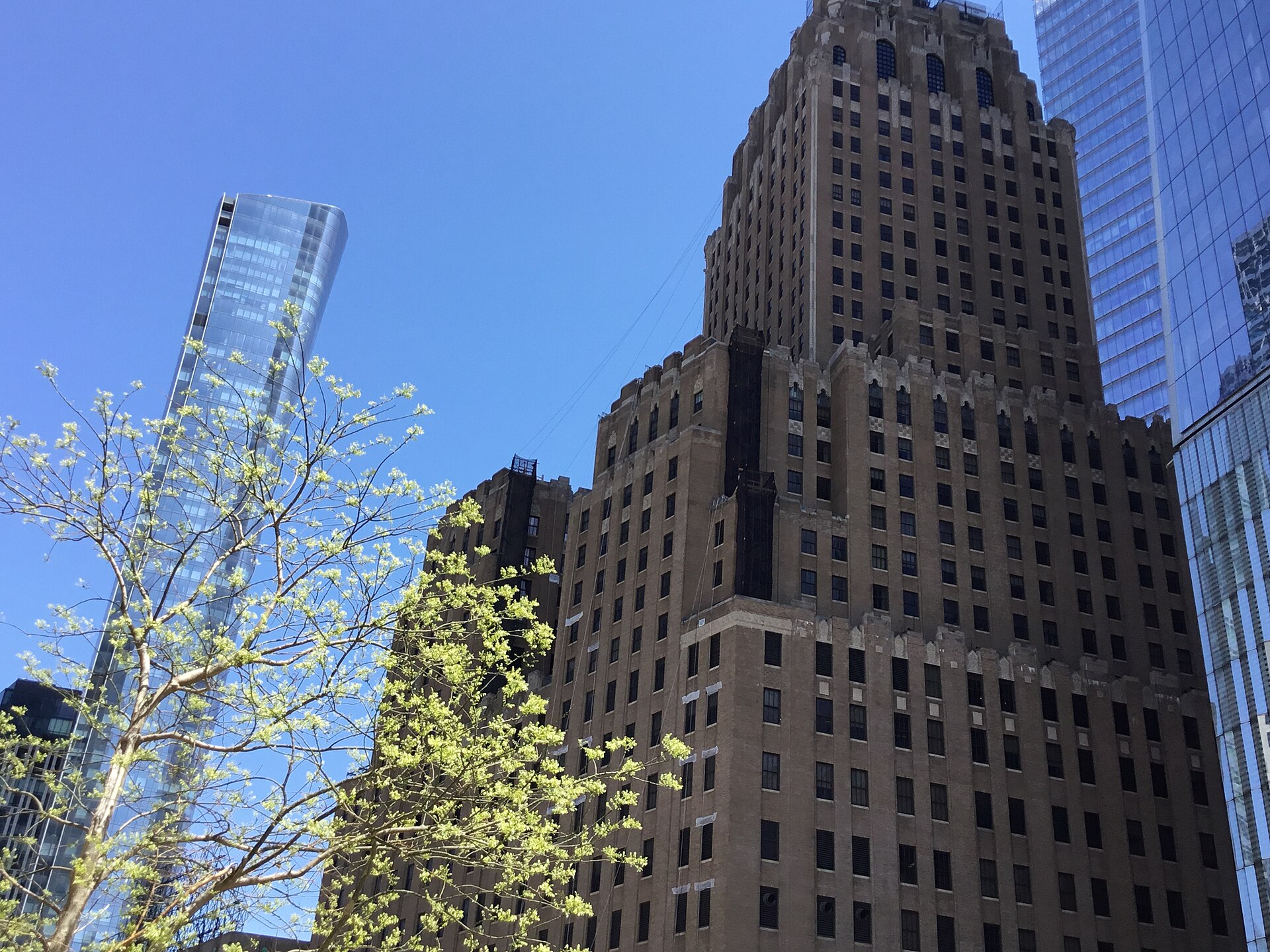 Exterior of the Verizon Building in New York