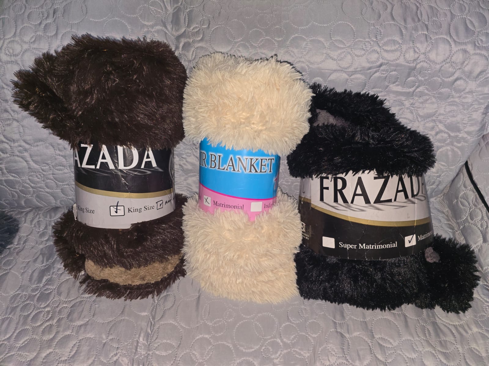 Imagen de Frazada matrimonial atelier pelo alto