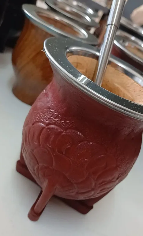 Mate Camionero repujado