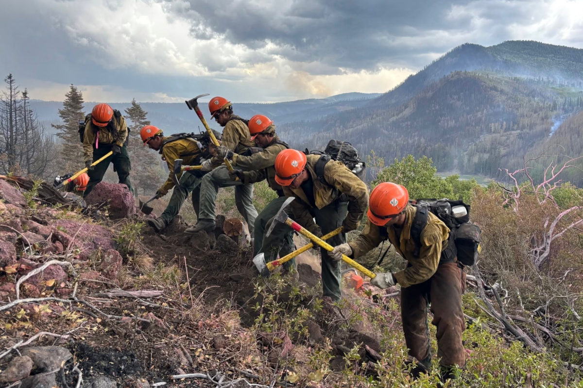 Residents on notice as fast-moving fire in Utah, the largest in the U.S., blackens more forestland