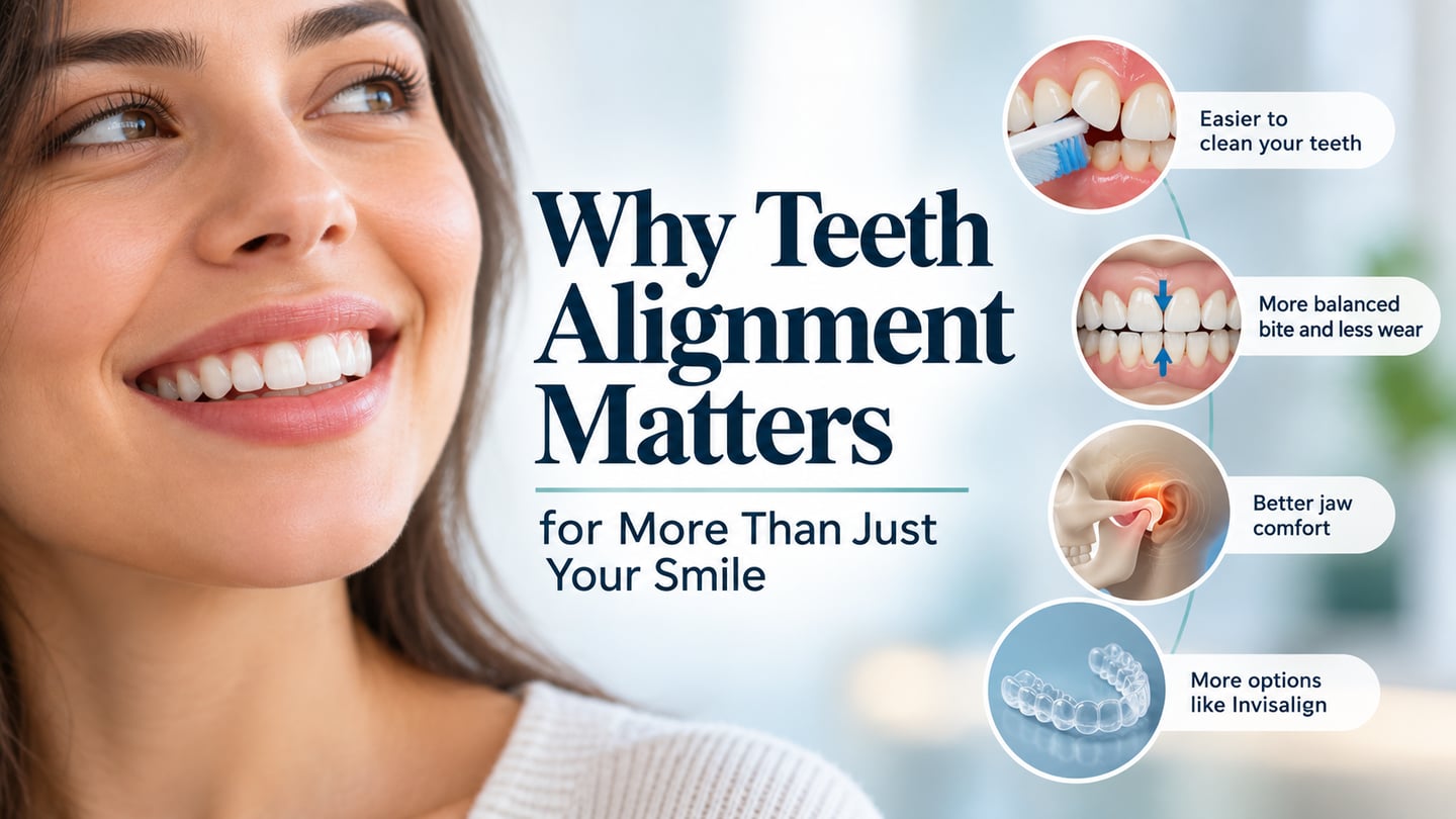 Why Teeth Alignment Matters for More Than Just Your Smile
