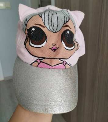 Kız çocuk LOL bebekli şapka