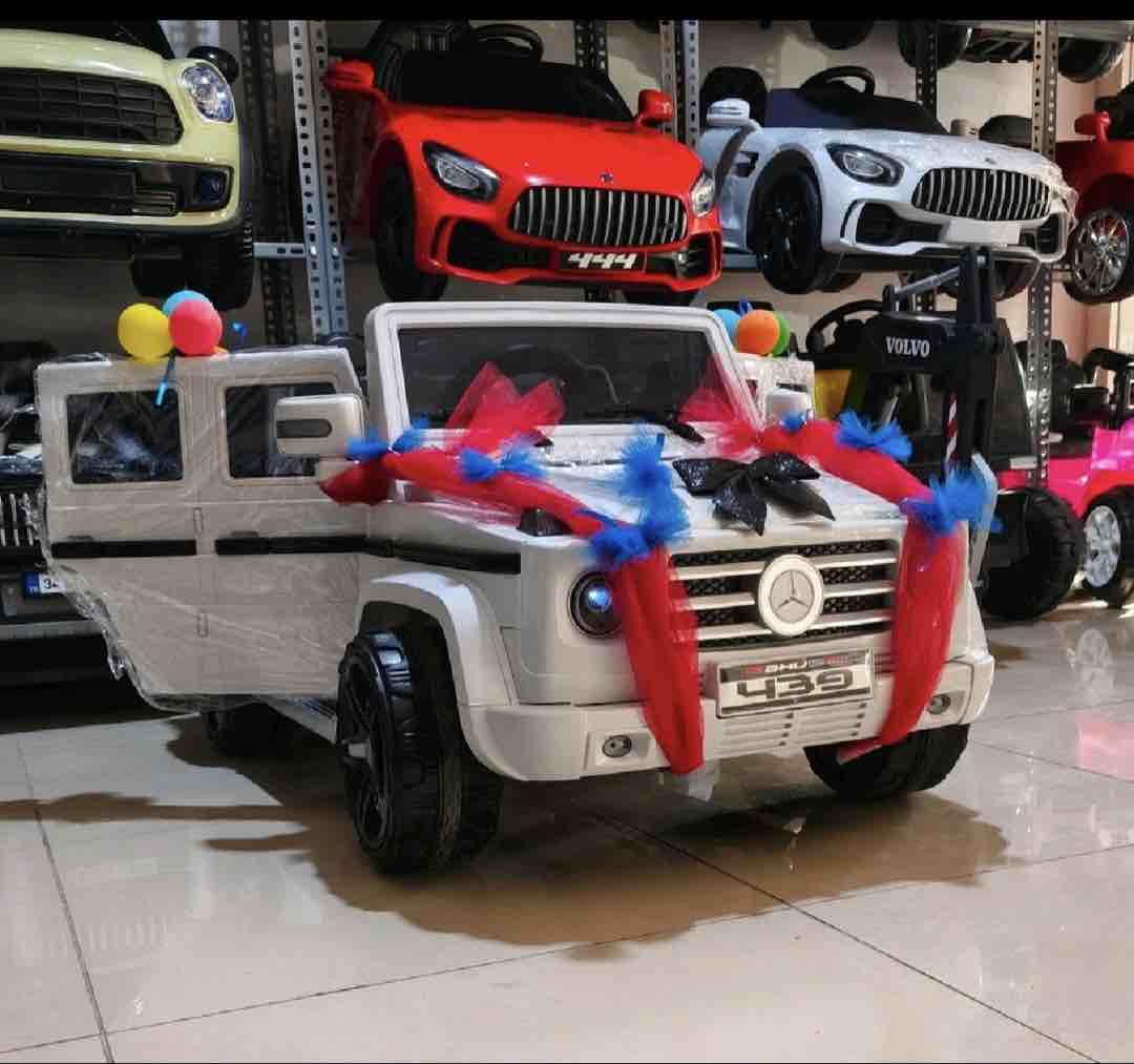 Sıfır Mercedes G kasa oyuncak akülü araba - fotoğraf 3